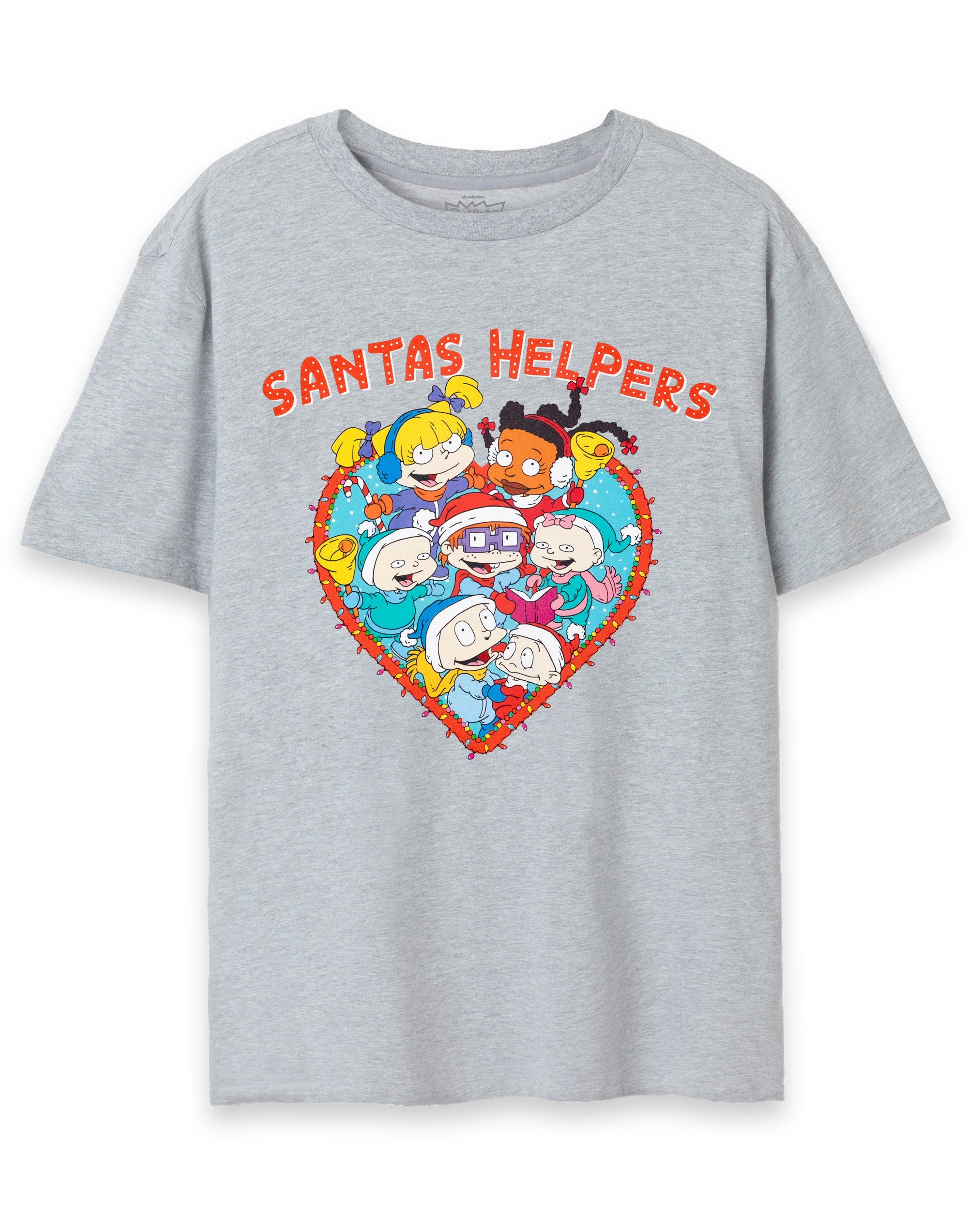 Rugrats Short Sleeved T-Shirt | Womens Grey Marl | Official Merch