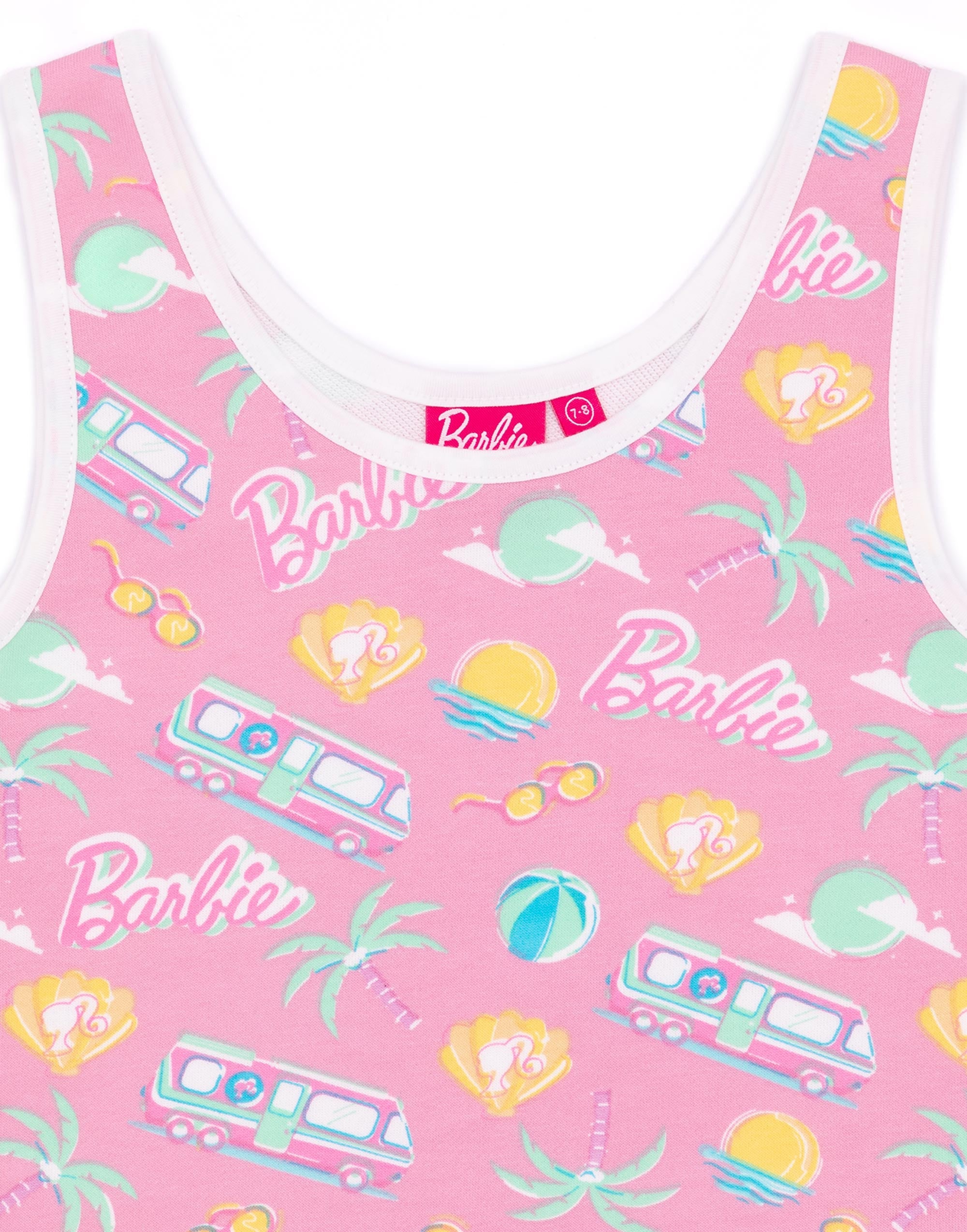 Barbie Rosa 2 Piezas Toalla Co-ord Niñas - Imagen 12 de 37