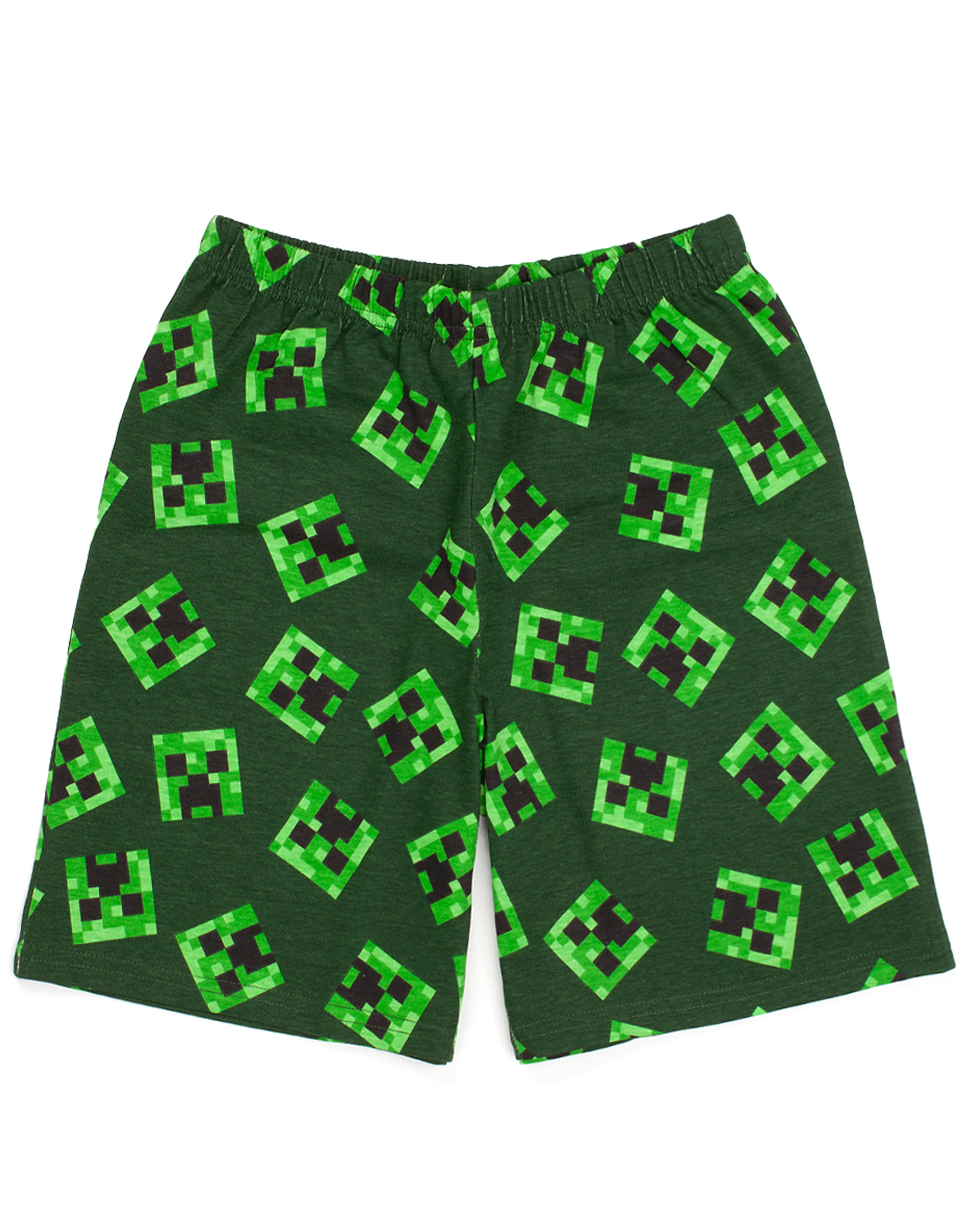 Minecraft Creeper & Zombine Allover Print Kurzarm Kurzarm Kurzarm Kurzarm Pyjama Set Junge - Bild 12 von 40