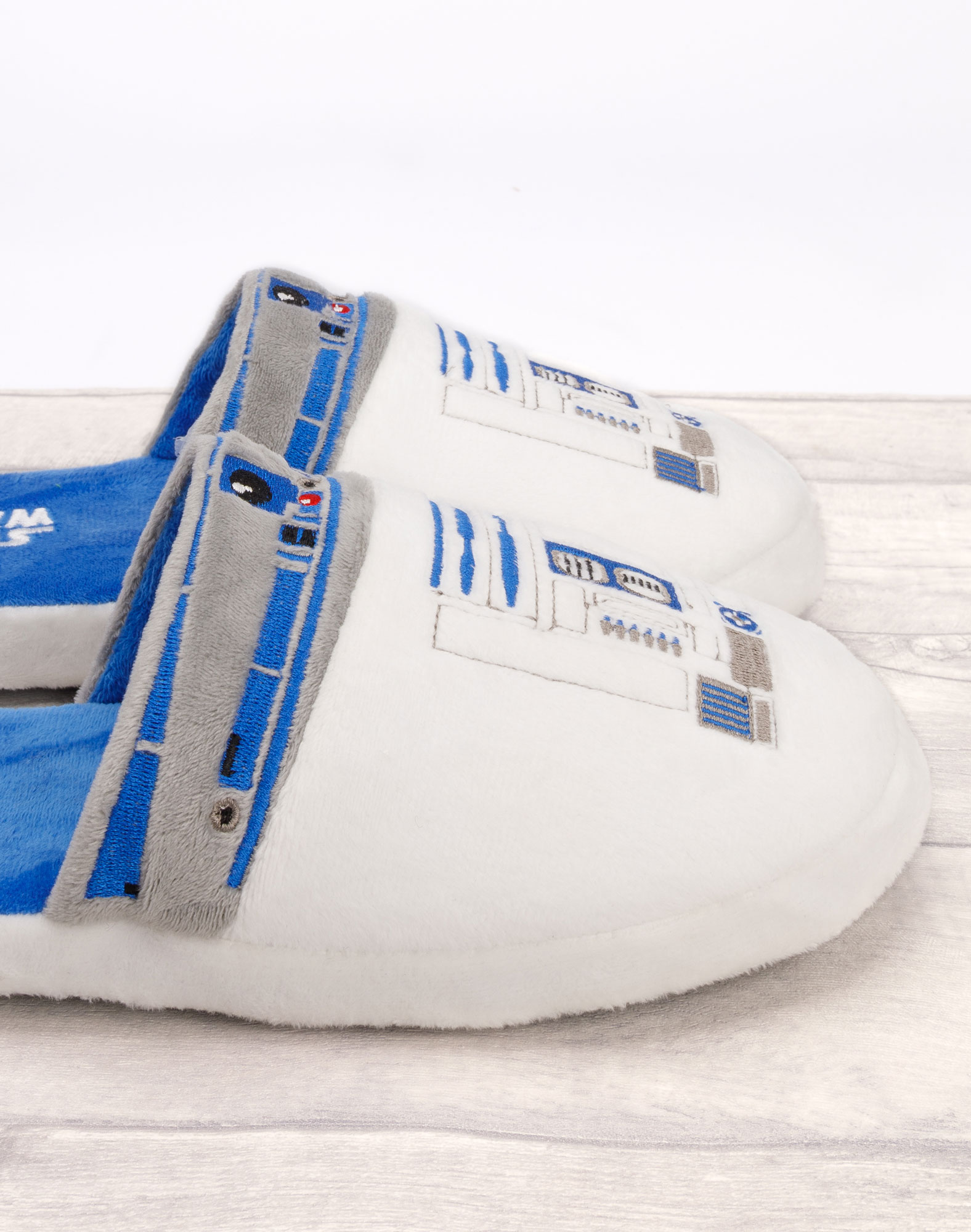 Star Wars Slippers Mens Yoda Jedi Or R2D2 Slip On House Shoes Locasiners - Imagen 15 de 17