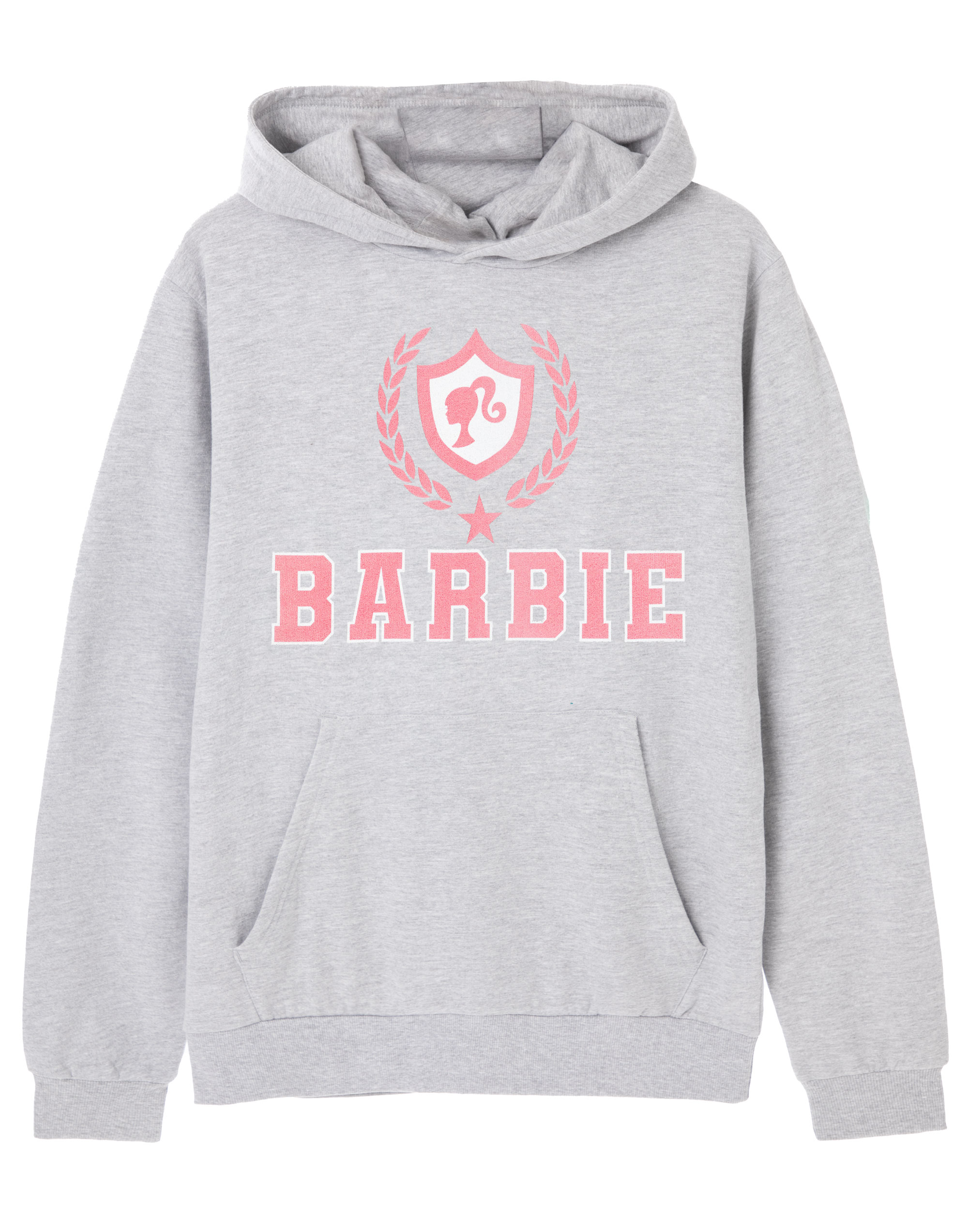 Barbie Grey Collegiate Logo Hoodie Womens - Picture 14 of 53