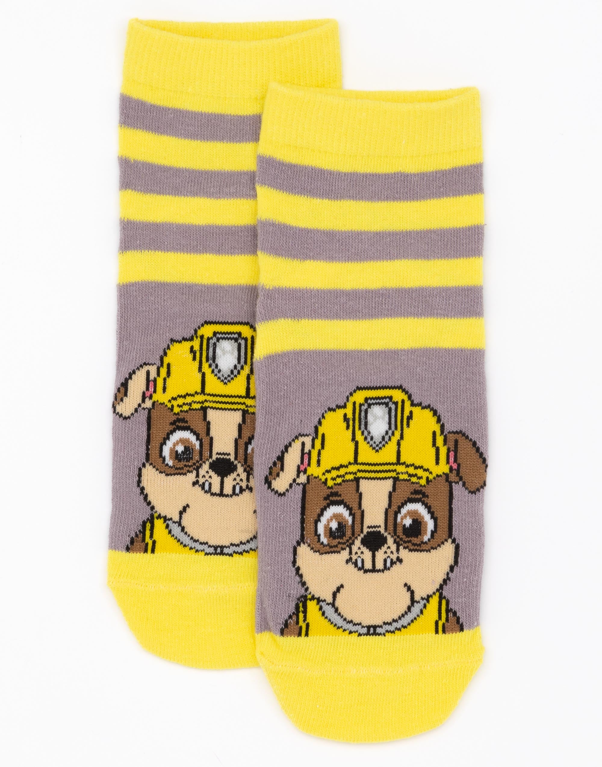 Paw Patrol Multi-Character Face Graphic Calf Socks Set of 5 Boys - Picture 9 of 11