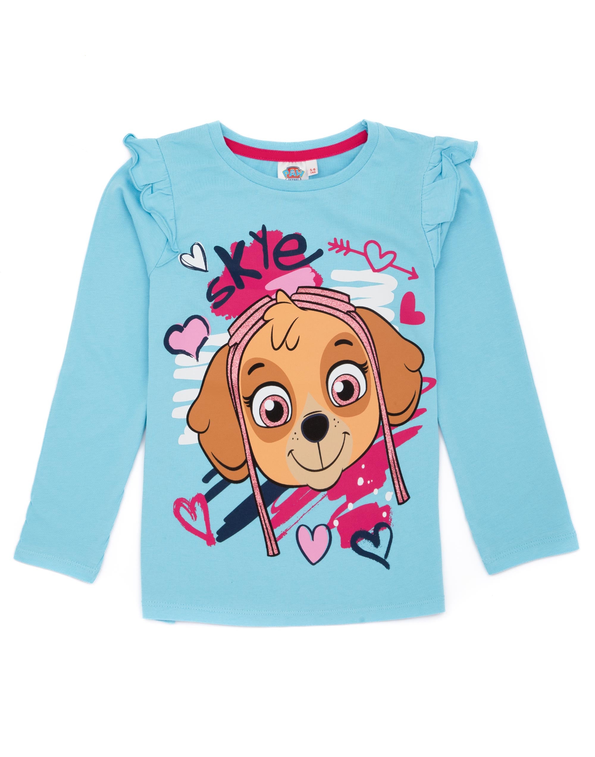 Paw Patrol Blue Skye Long Sleeve Long Leg Pyjama Set Girls - Picture 13 of 21