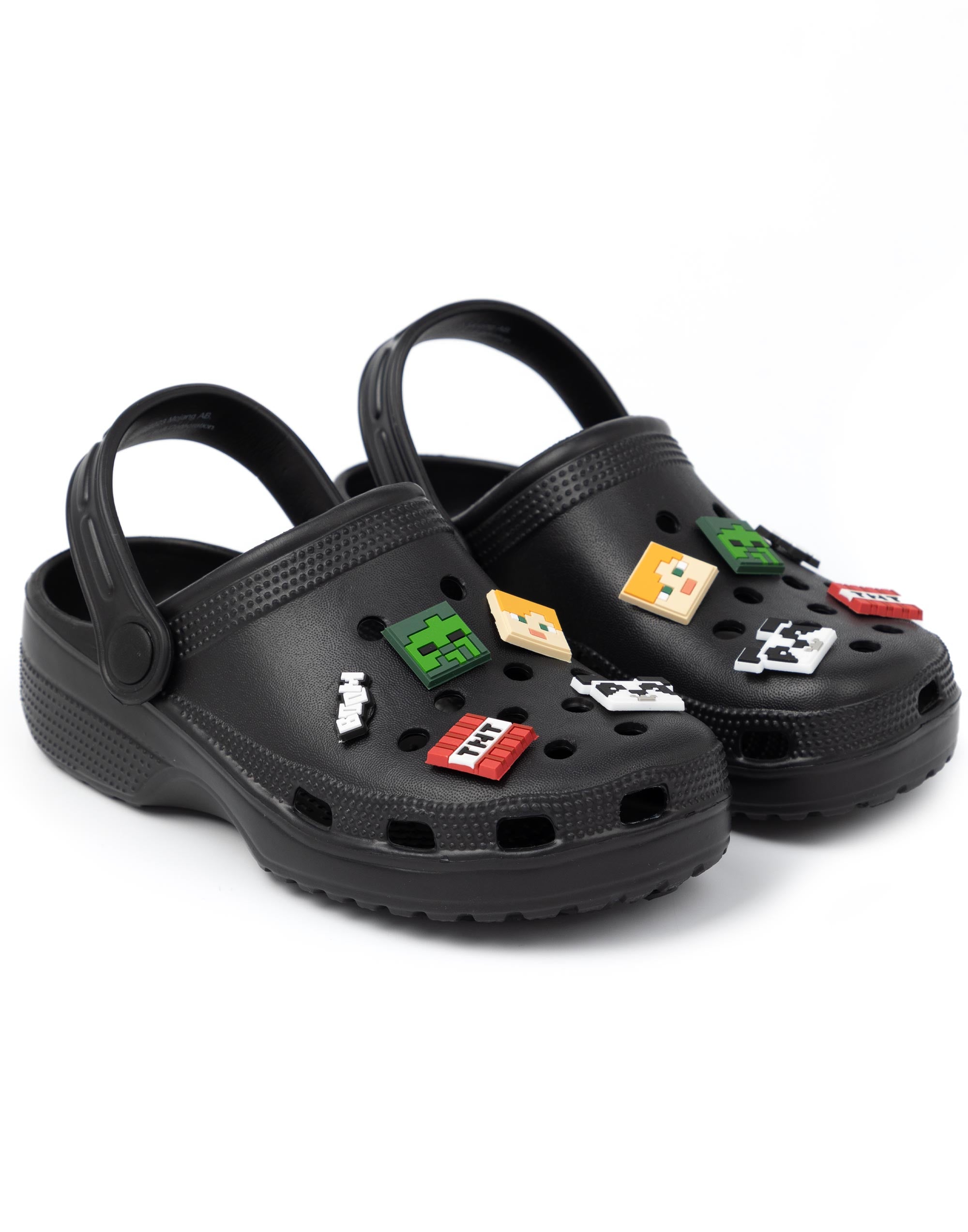 Minecraft Schwarz Charakter Gesicht Clogs Unisex Kinder - Bild 12 von 51