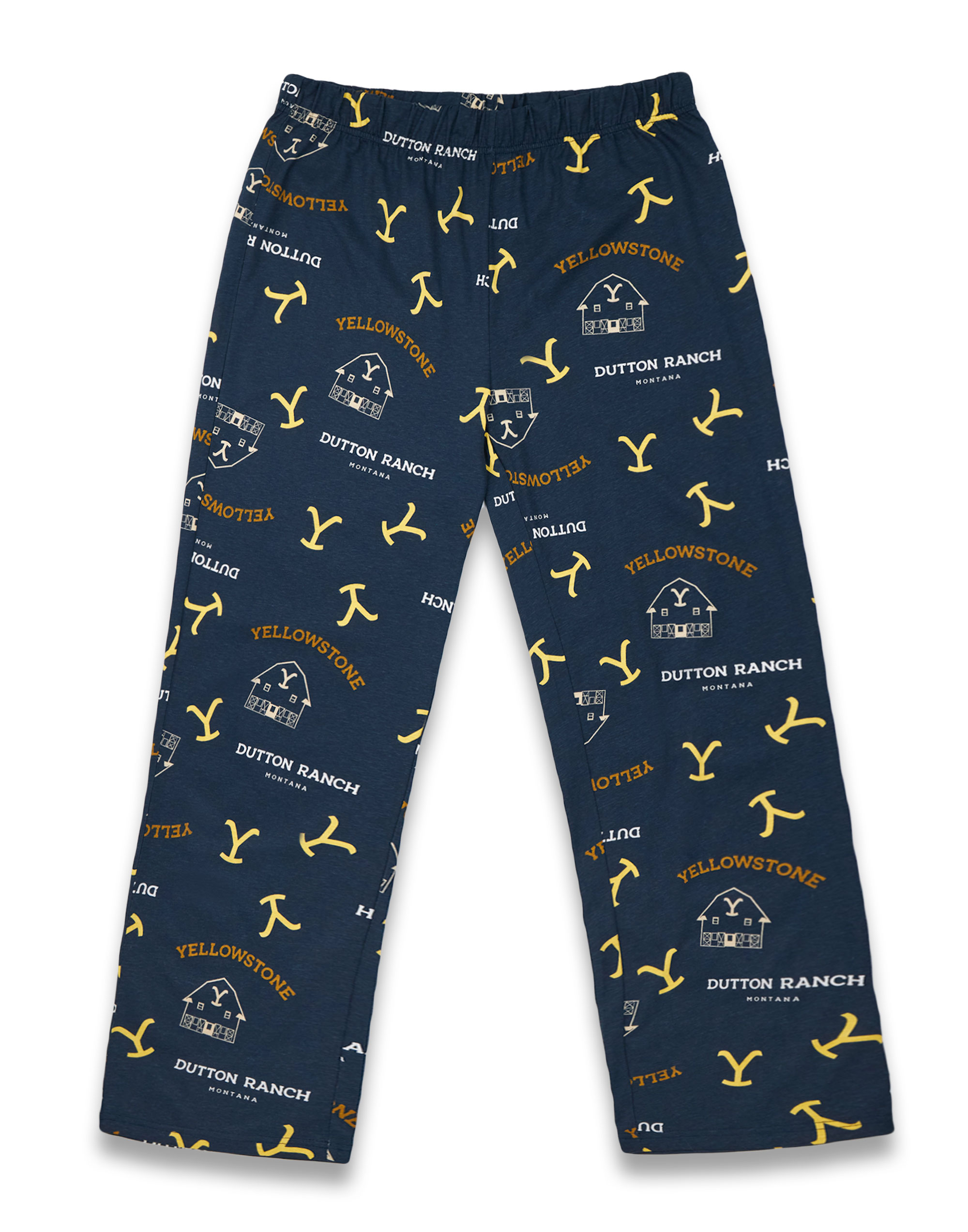 Yellowstone Dutton Ranch Top and All Over Print Bottoms Short Sleeve Long Leg Py - Picture 14 of 35