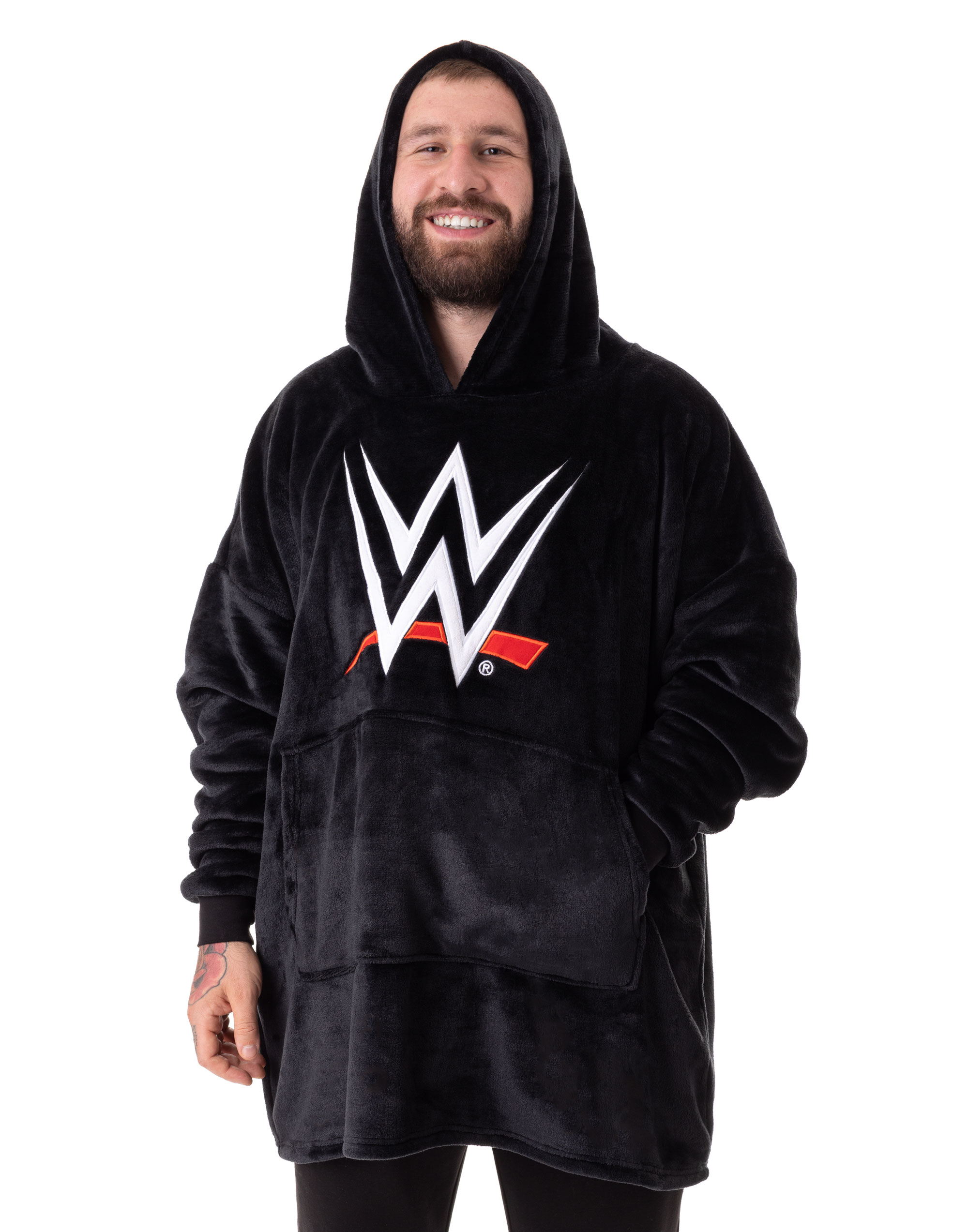 Толстовка-одеяло с логотипом WWE Schwarzer Herren