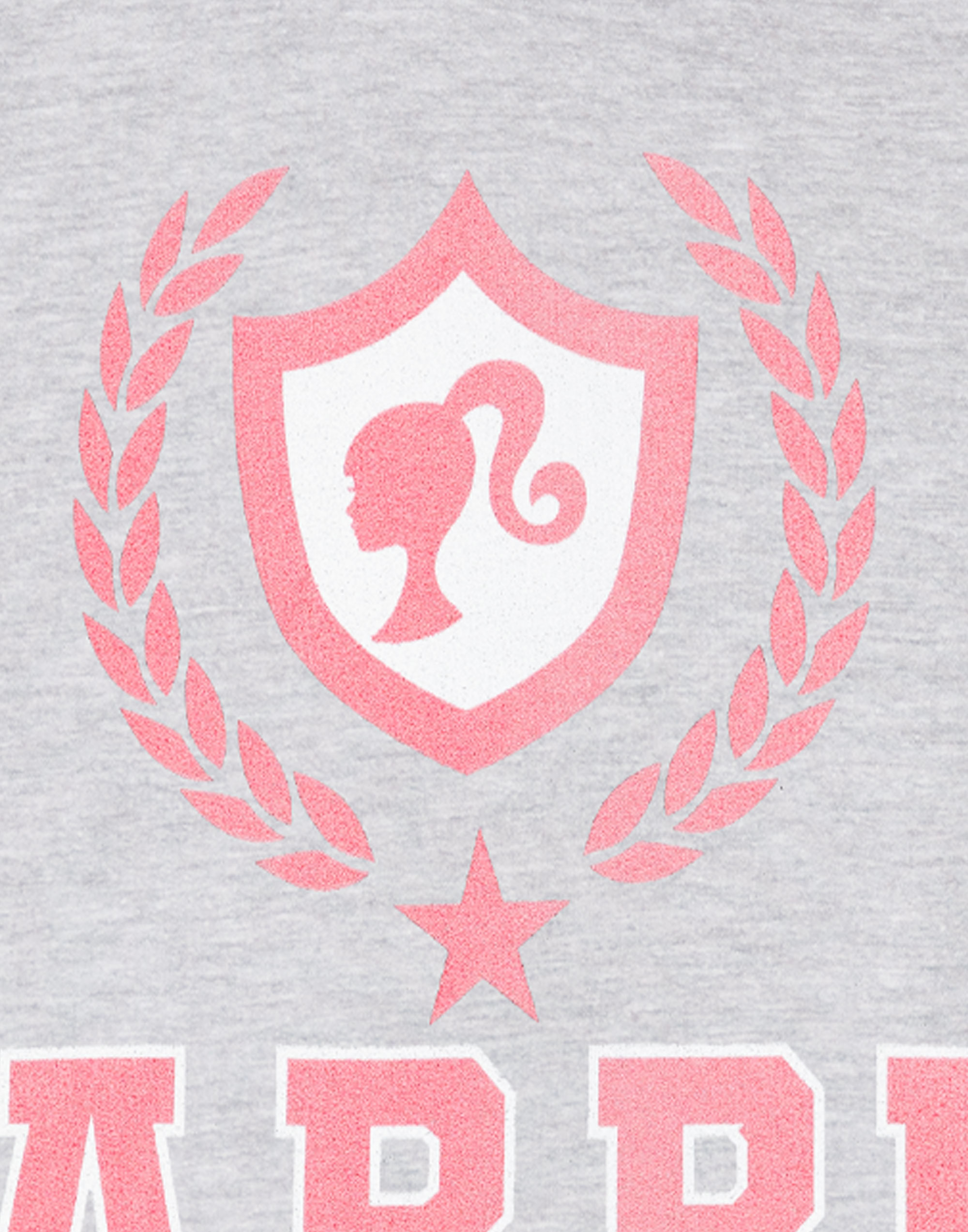 Barbie Grey Collegiate Logo Hoodie Womens - Picture 15 of 53