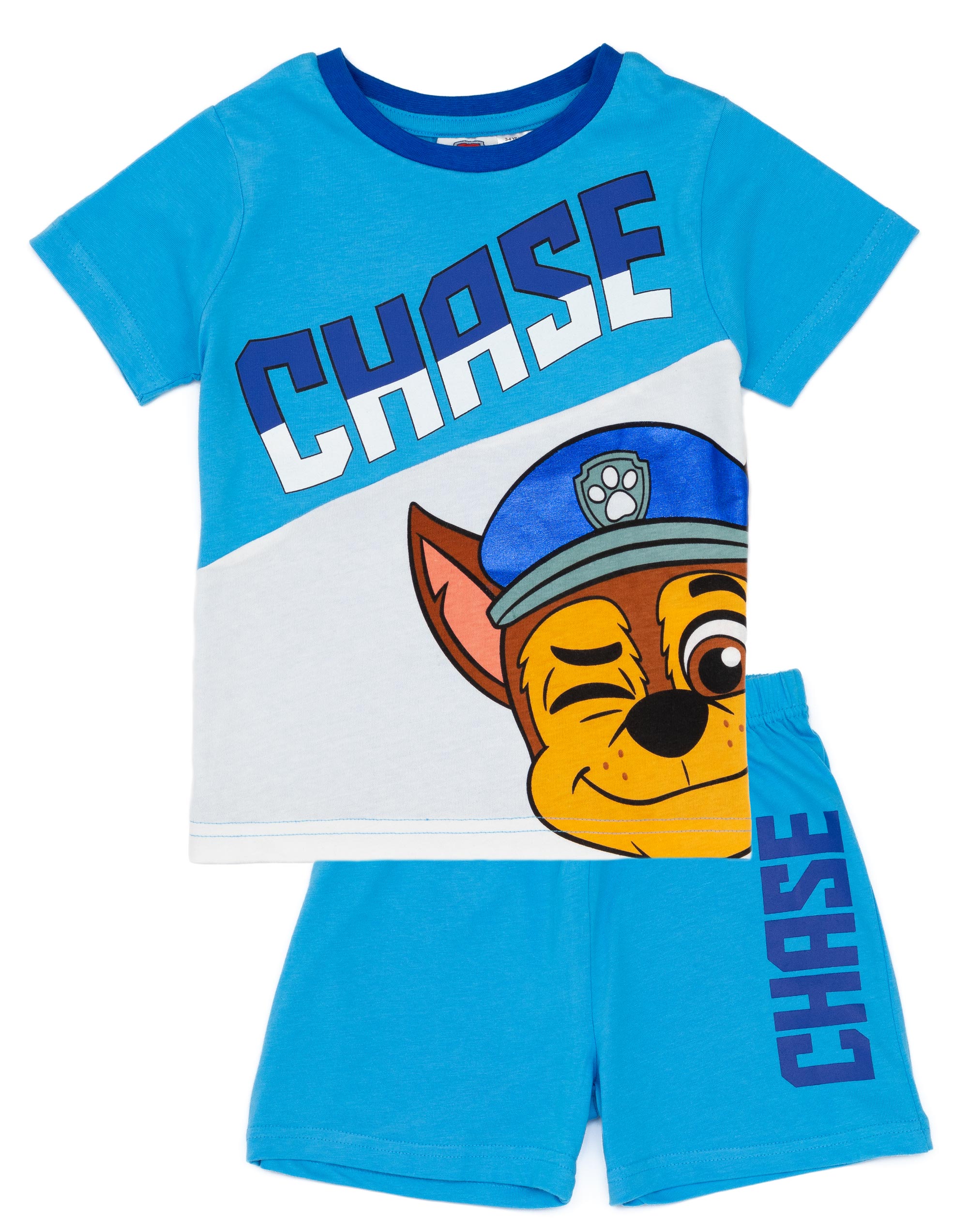 Paw Patrol Pyjama-Set blau Chase Kurzarm kurzes Bein Jungen - Bild 10 von 45