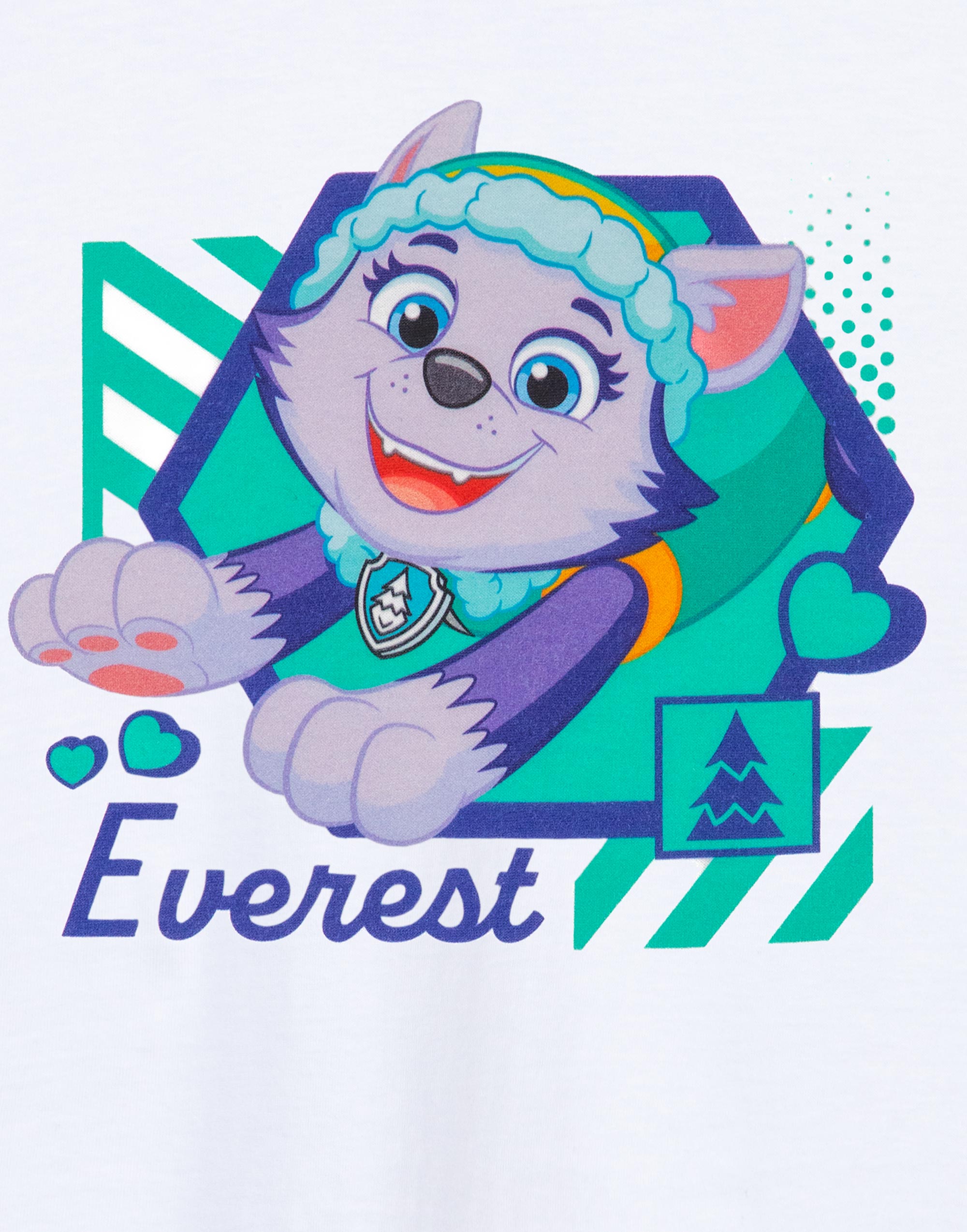 Camiseta Paw Patrol Everest blanca manga corta niñas - Imagen 12 de 28