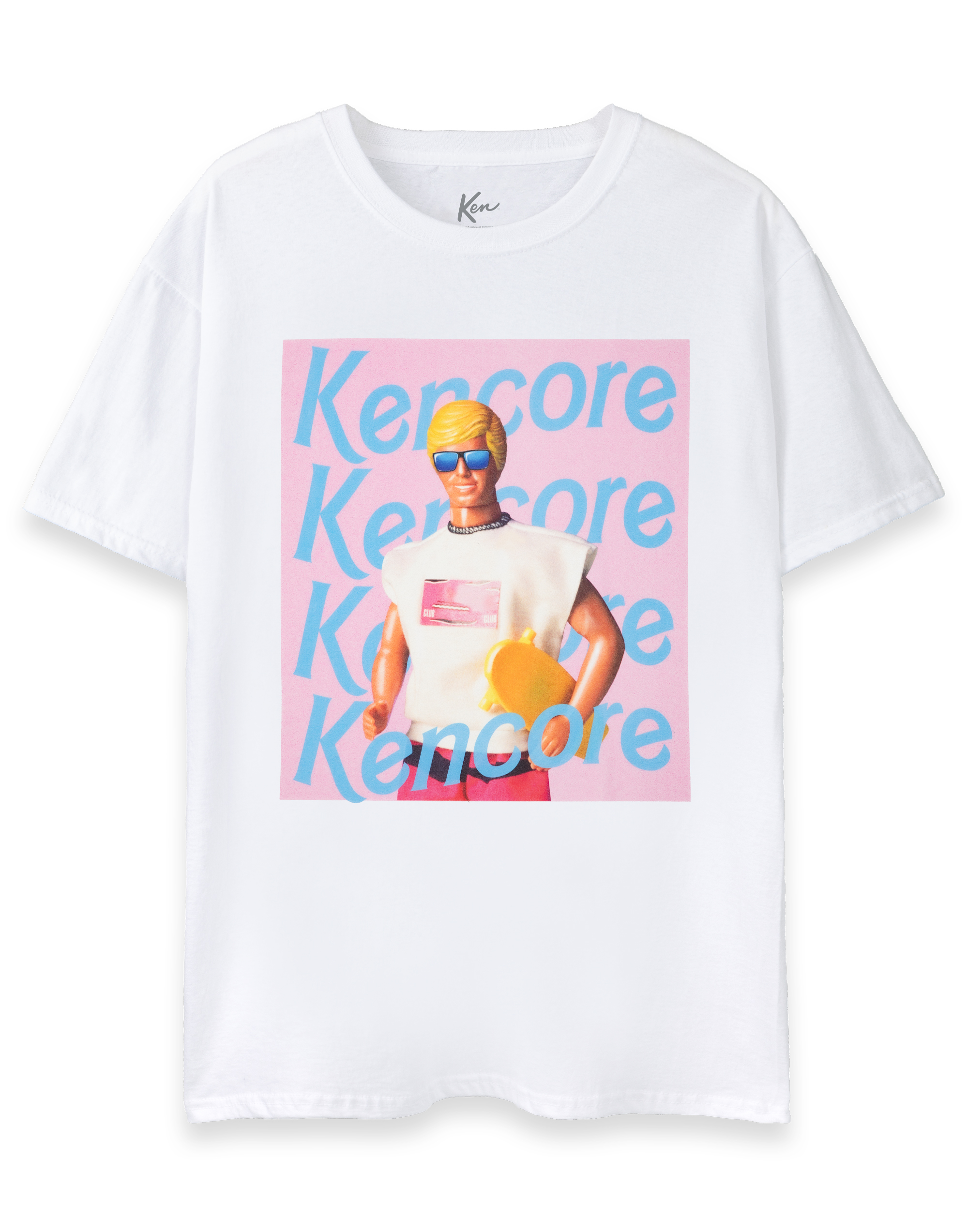 Футболка Barbie Weißes Kencore mit kurzen от Hermeln Herren