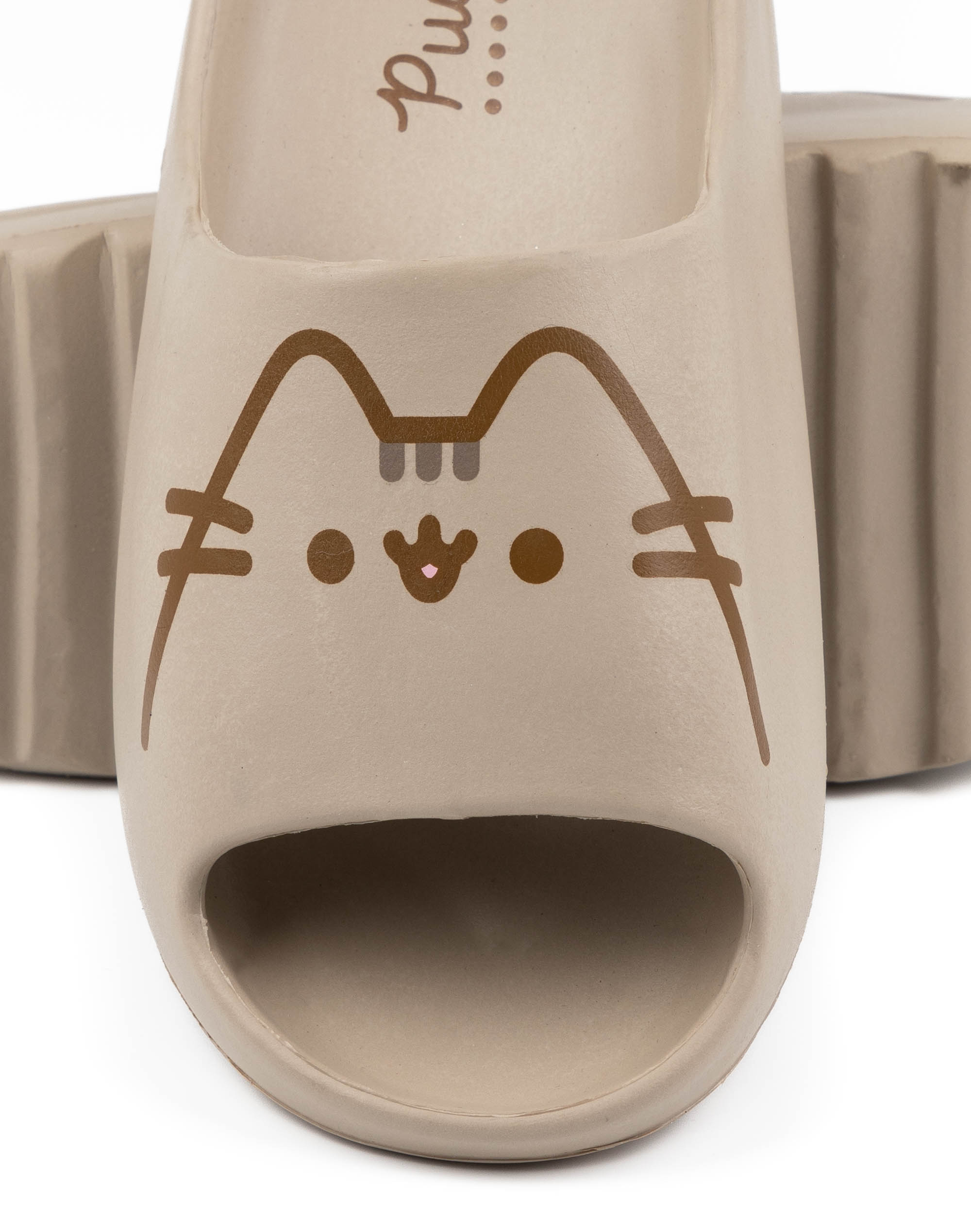 Pusheen Brown Character Sliders Womens