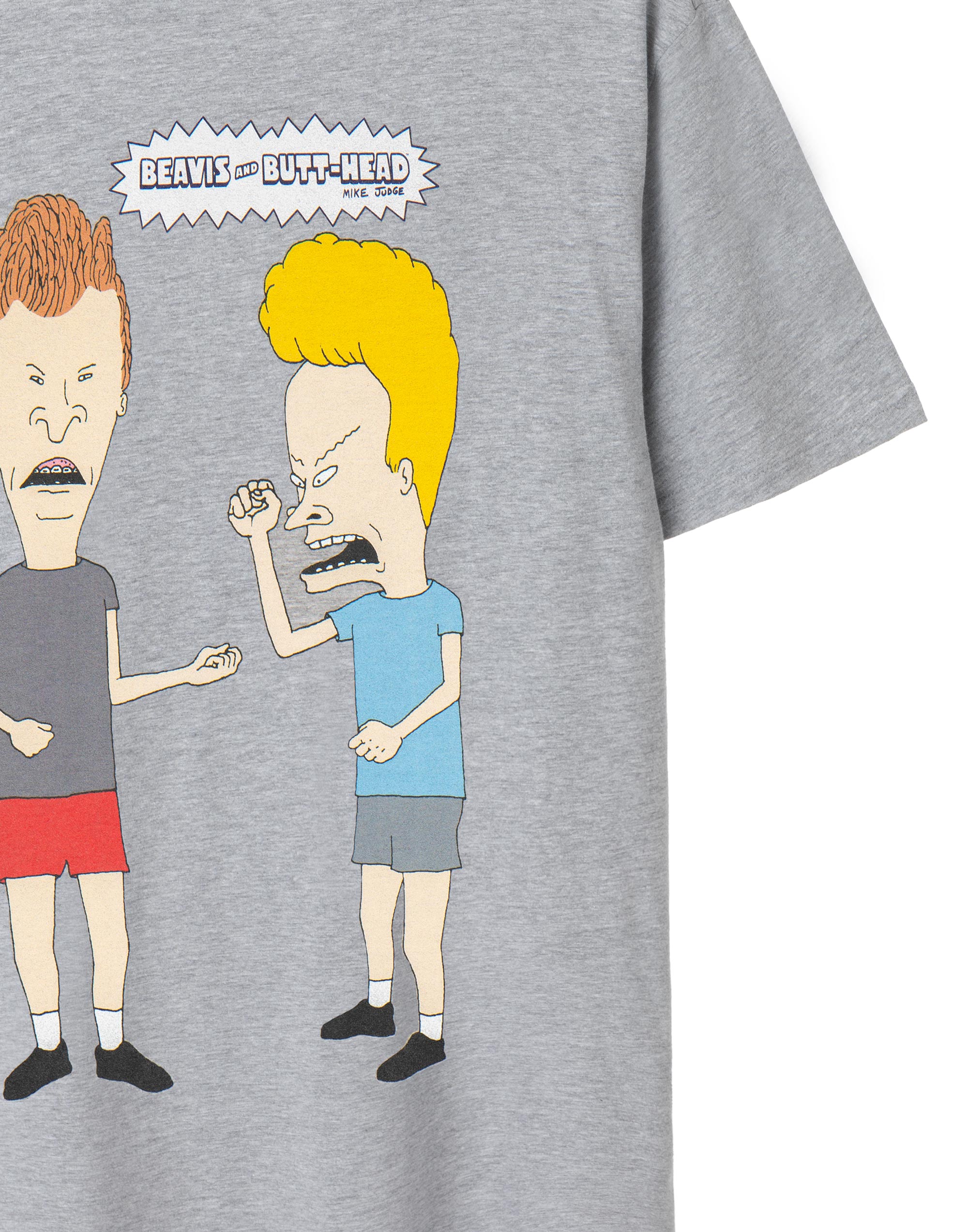 Beavis And Butthead Grey Classic Pose Short Sleeved T-Shirt Mens - Picture 13 of 45