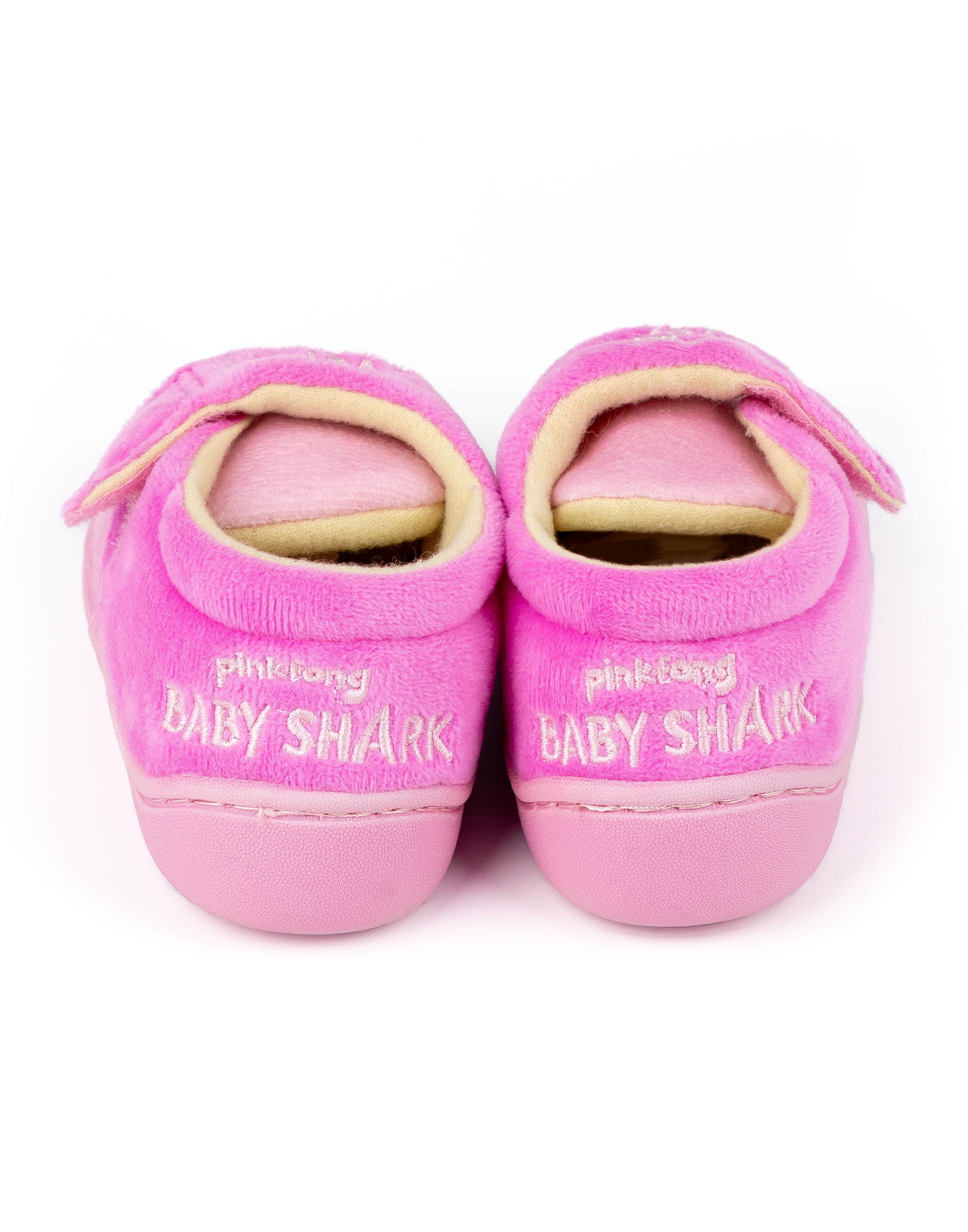 Zapatillas mocasines bebé tiburón rosa gancho y bucle (niñas) - Imagen 13 de 39