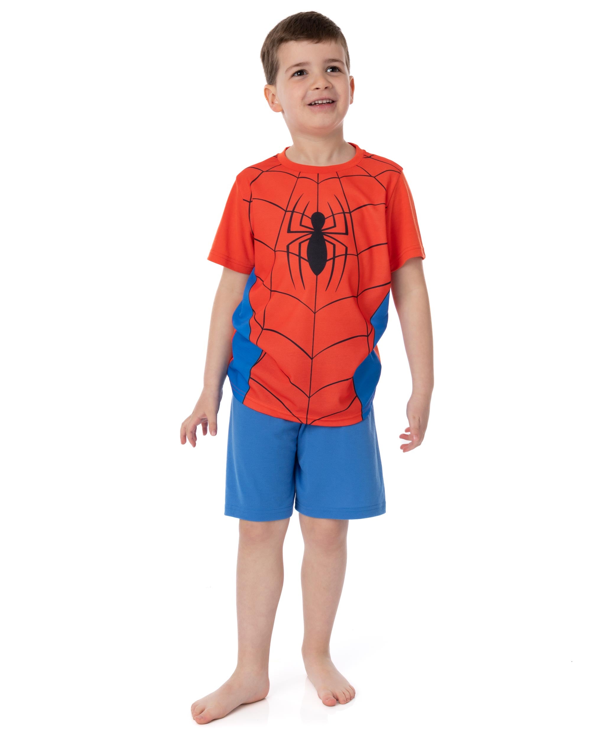Marvel Pyjama-Set blau Kurzarm kurzes Bein Jungen - Bild 13 von 59