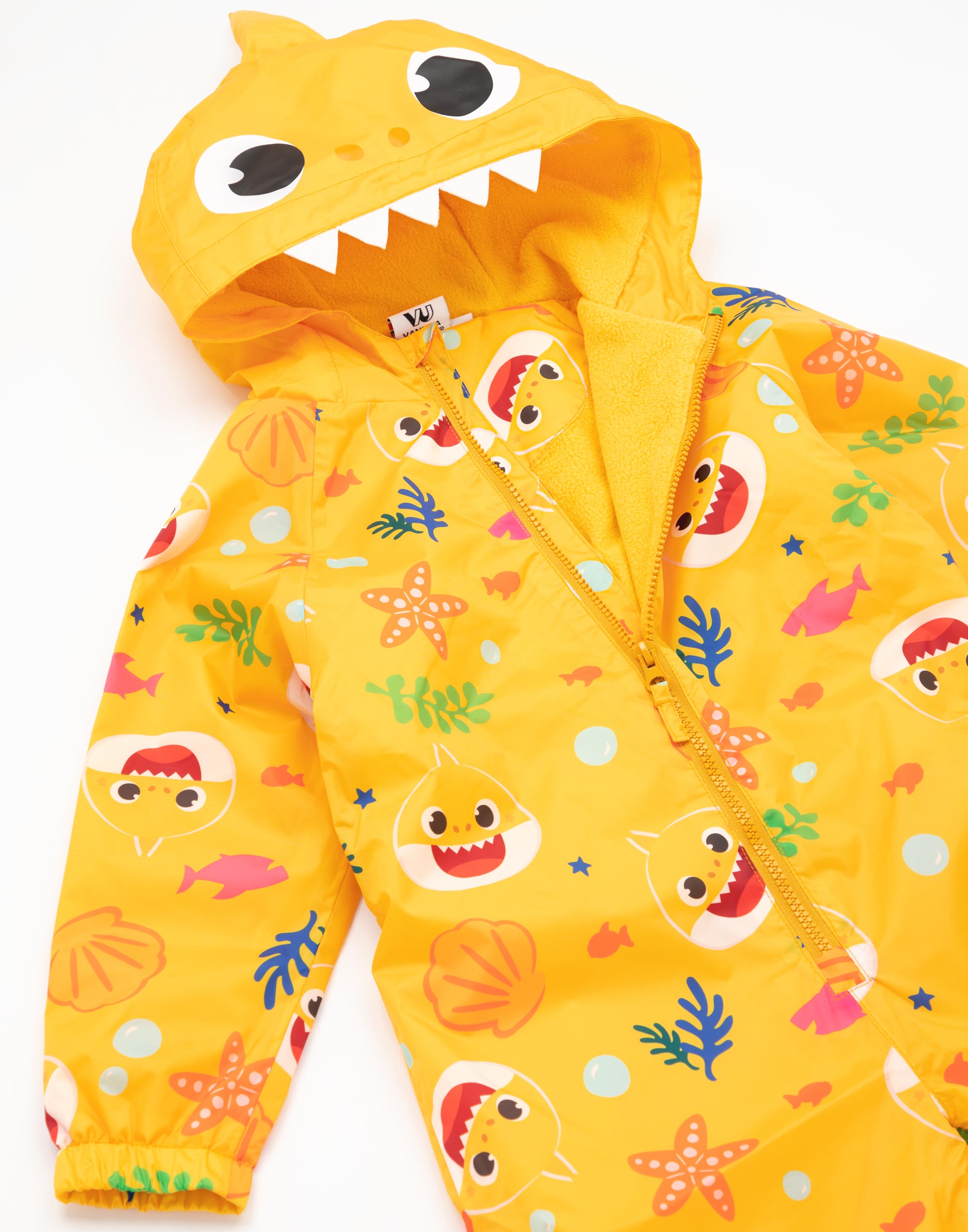 Traje charco personaje amarillo tiburón bebé unisex niños - Imagen 12 de 46
