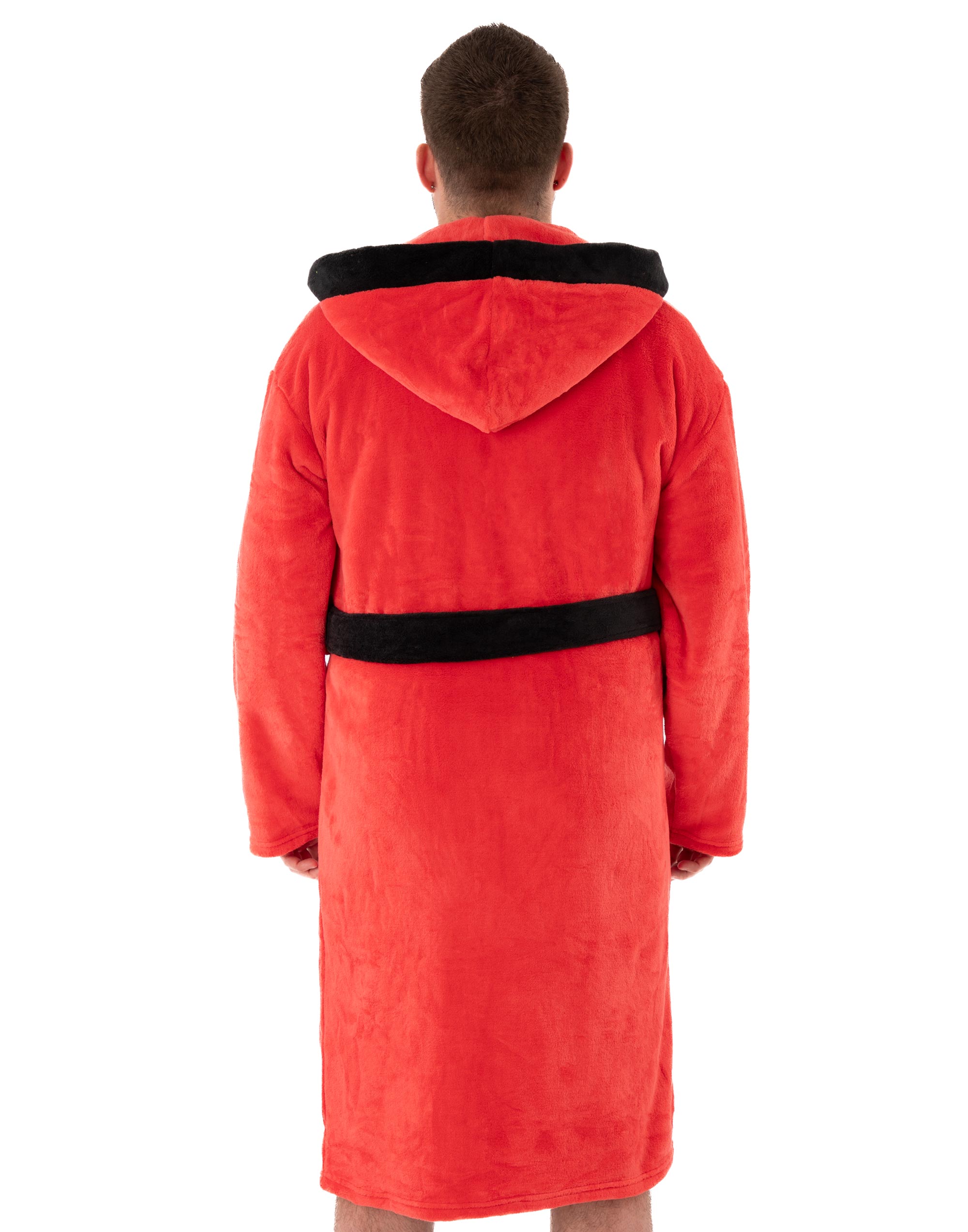 Star Trek Red Hooded Bathrobe Mens - Picture 11 of 27