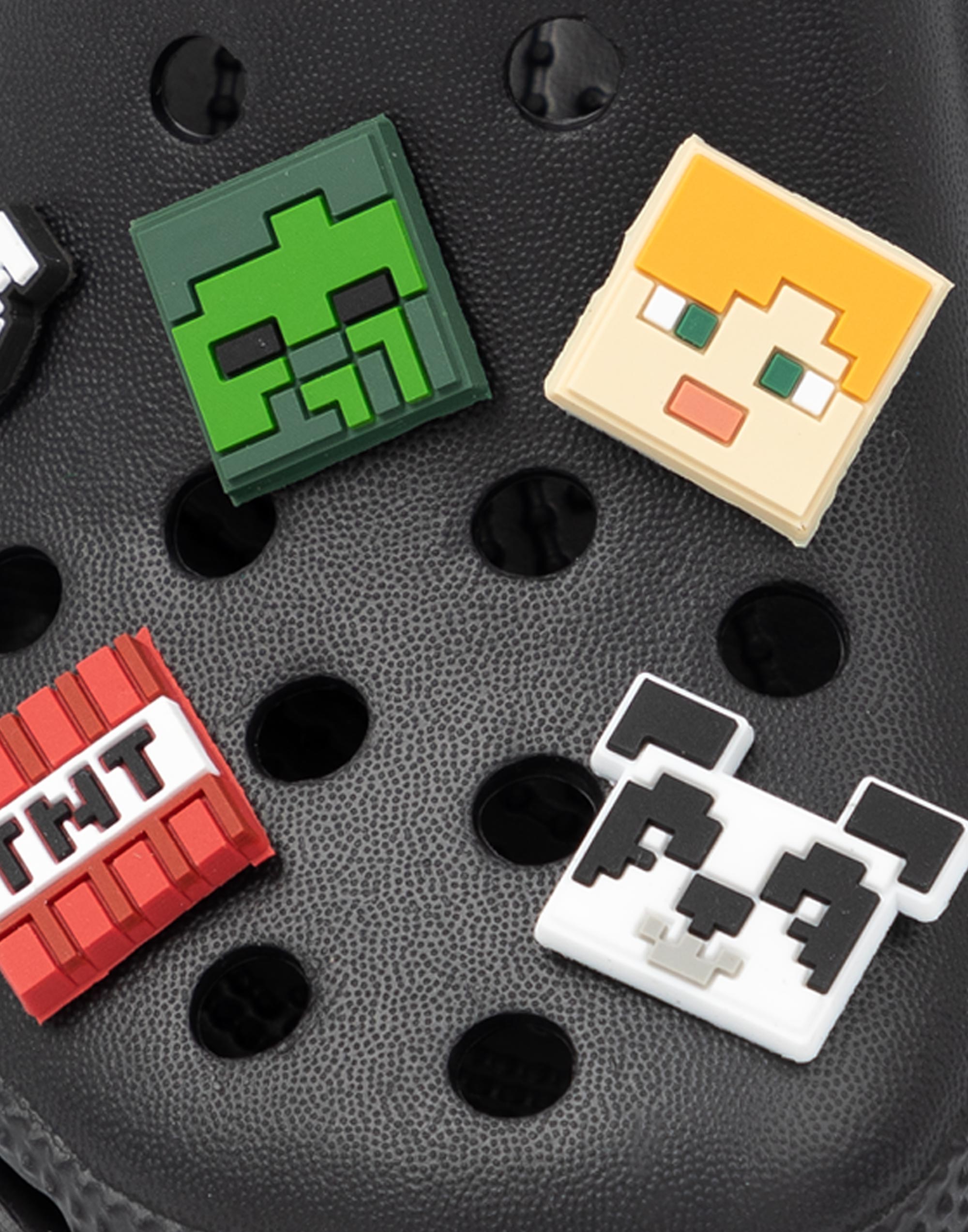 Minecraft Schwarz Charakter Gesicht Clogs Unisex Kinder - Bild 14 von 51