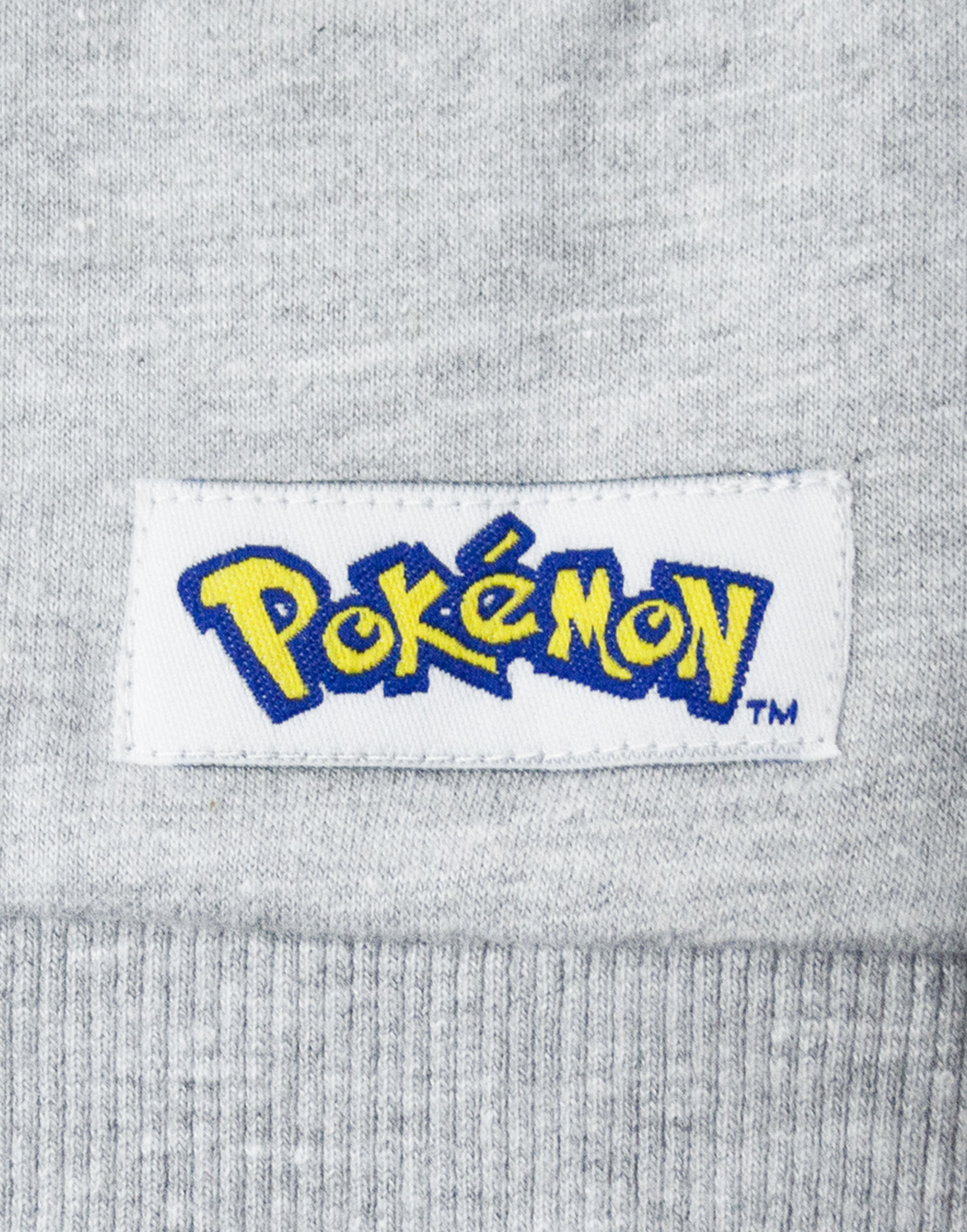 Sudadera con Capucha Estampado Personajes Pokemon Gris Pokeball Pikachu Niños - Imagen 8 de 38