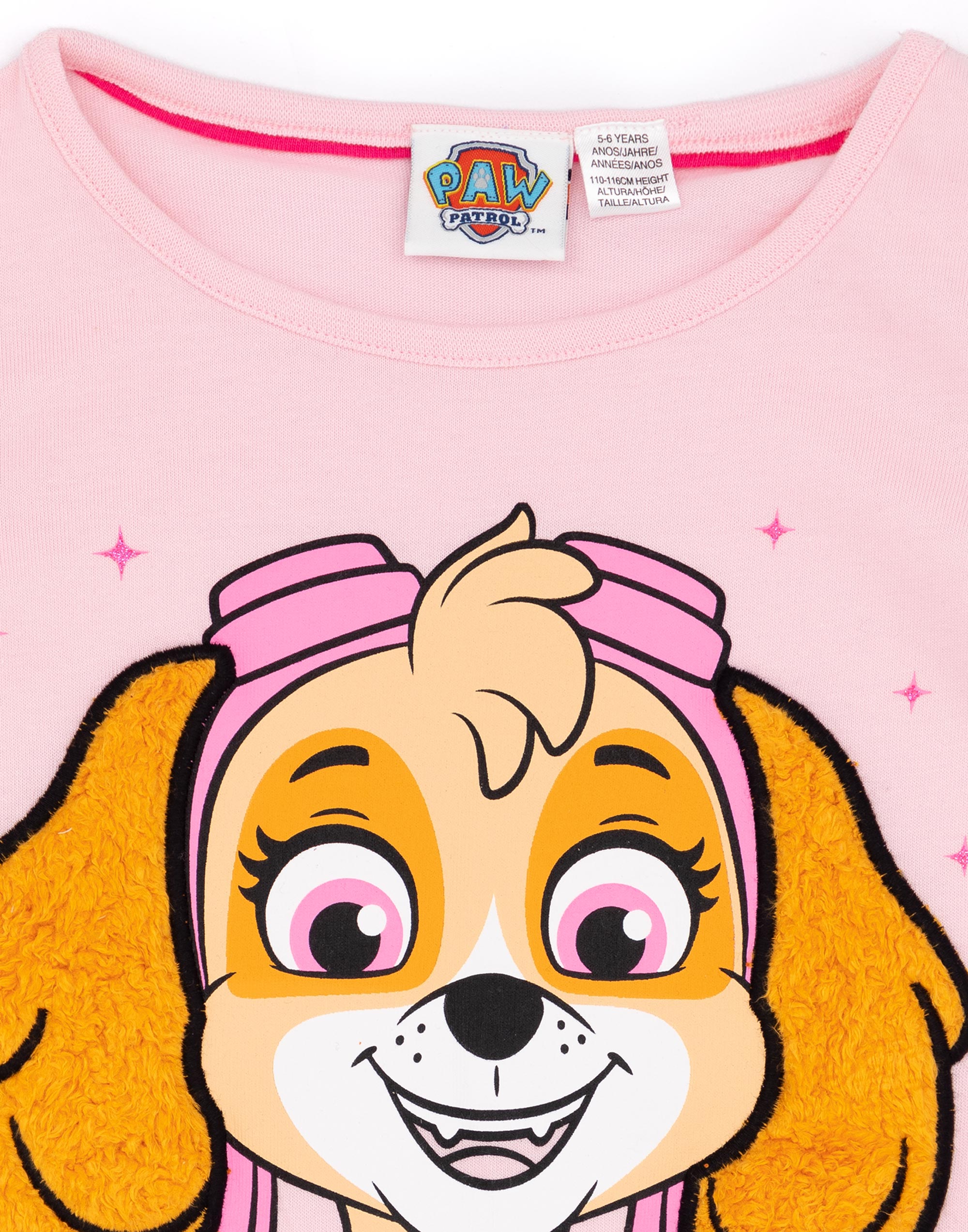 Conjunto de pijama Paw Patrol rosa Skye manga corta pierna corta niñas - Imagen 14 de 39
