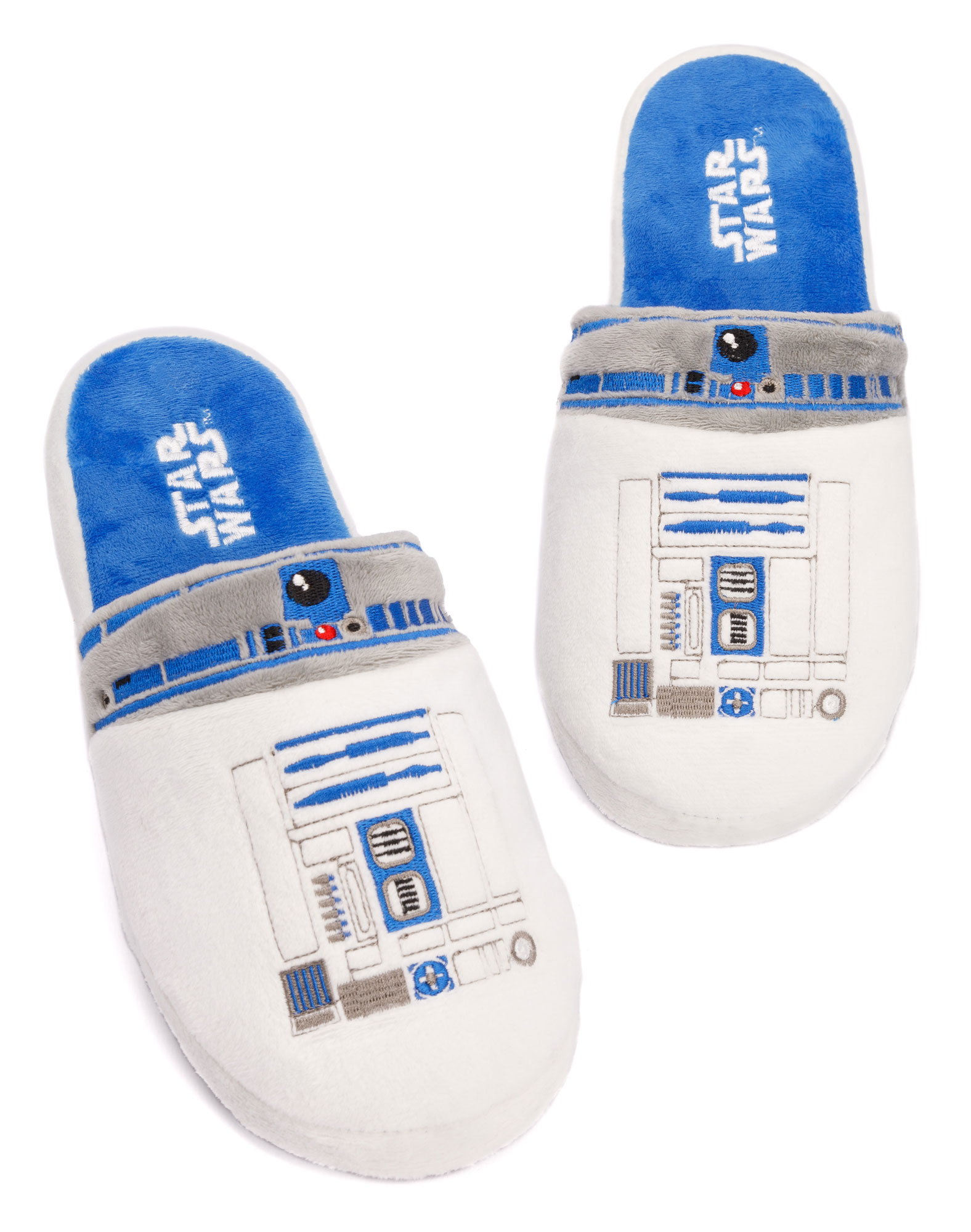 Star Wars Slippers Mens Yoda Jedi Or R2D2 Slip On House Shoes Locasiners - Imagen 11 de 17