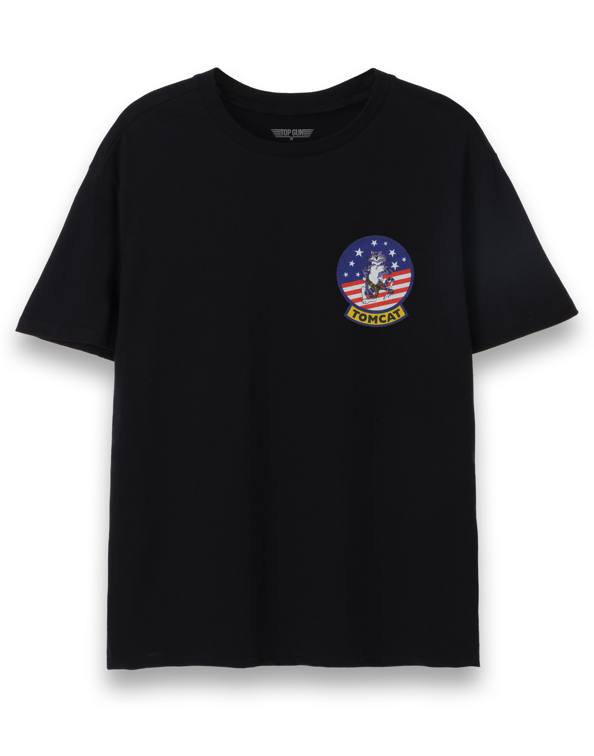 Реактивный истребитель Top Gun Schwarzes F-14 от Abzeichen Kurzarm футболка Herren 3790₽