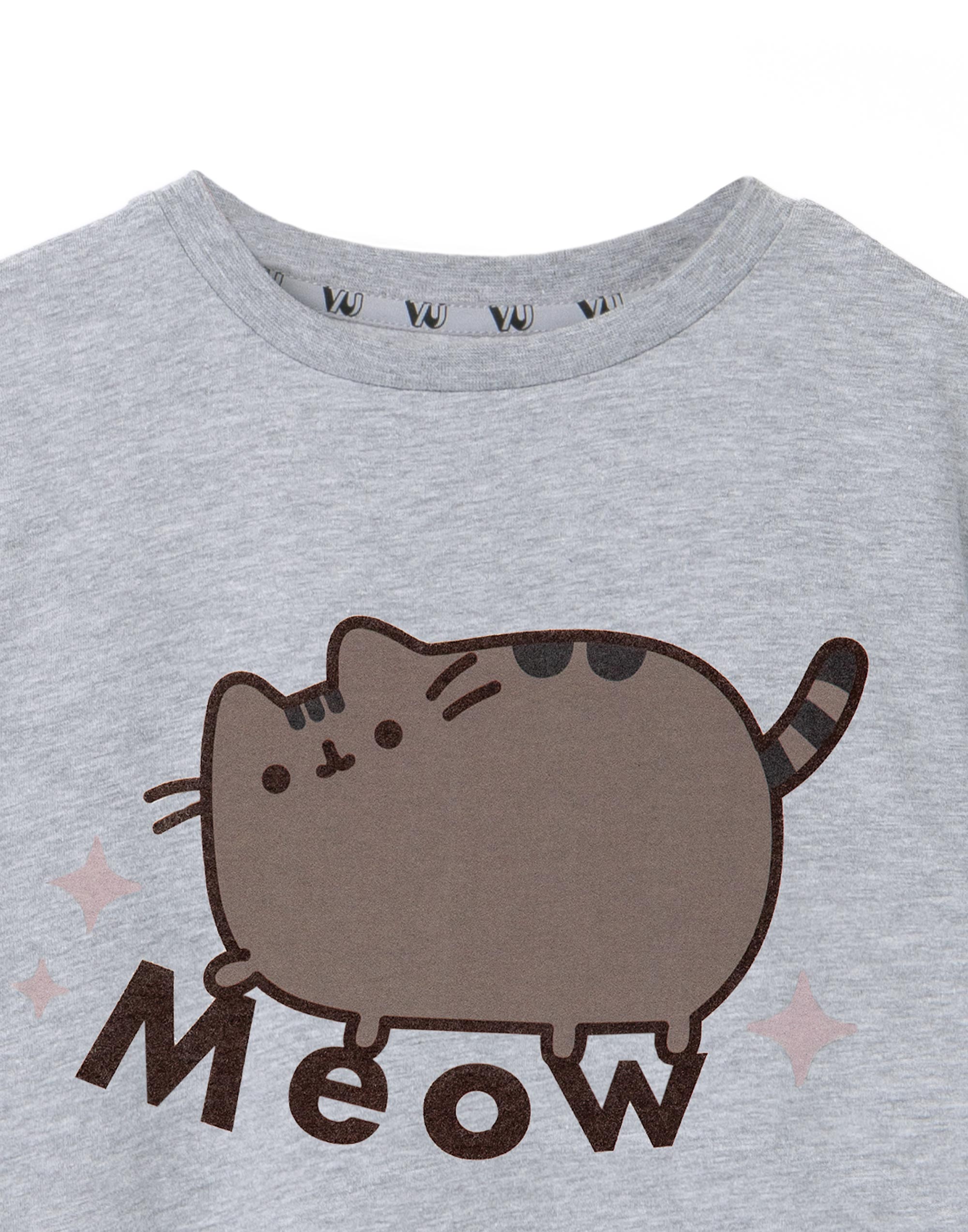 Camiseta gris Pusheen manga corta (niñas) - Imagen 25 de 33