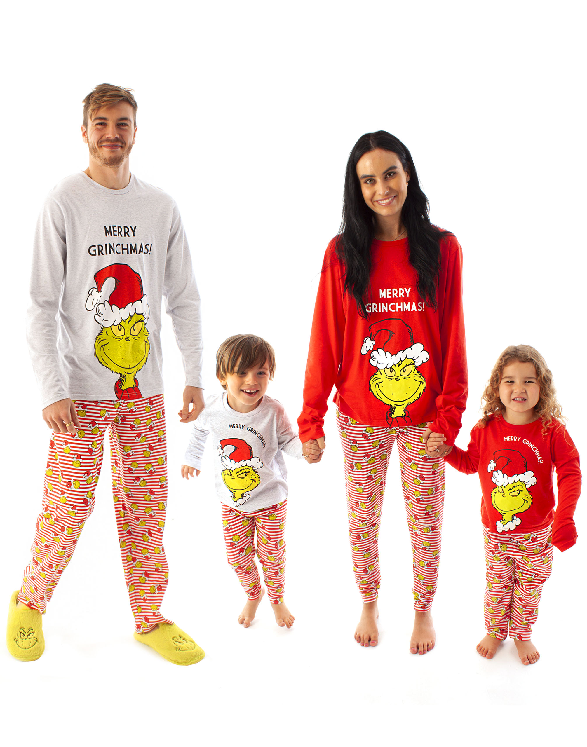 The Grinch Rot - Пижамный комплект с изображением Гринча, который идеально подходит для мужчин и женщин.