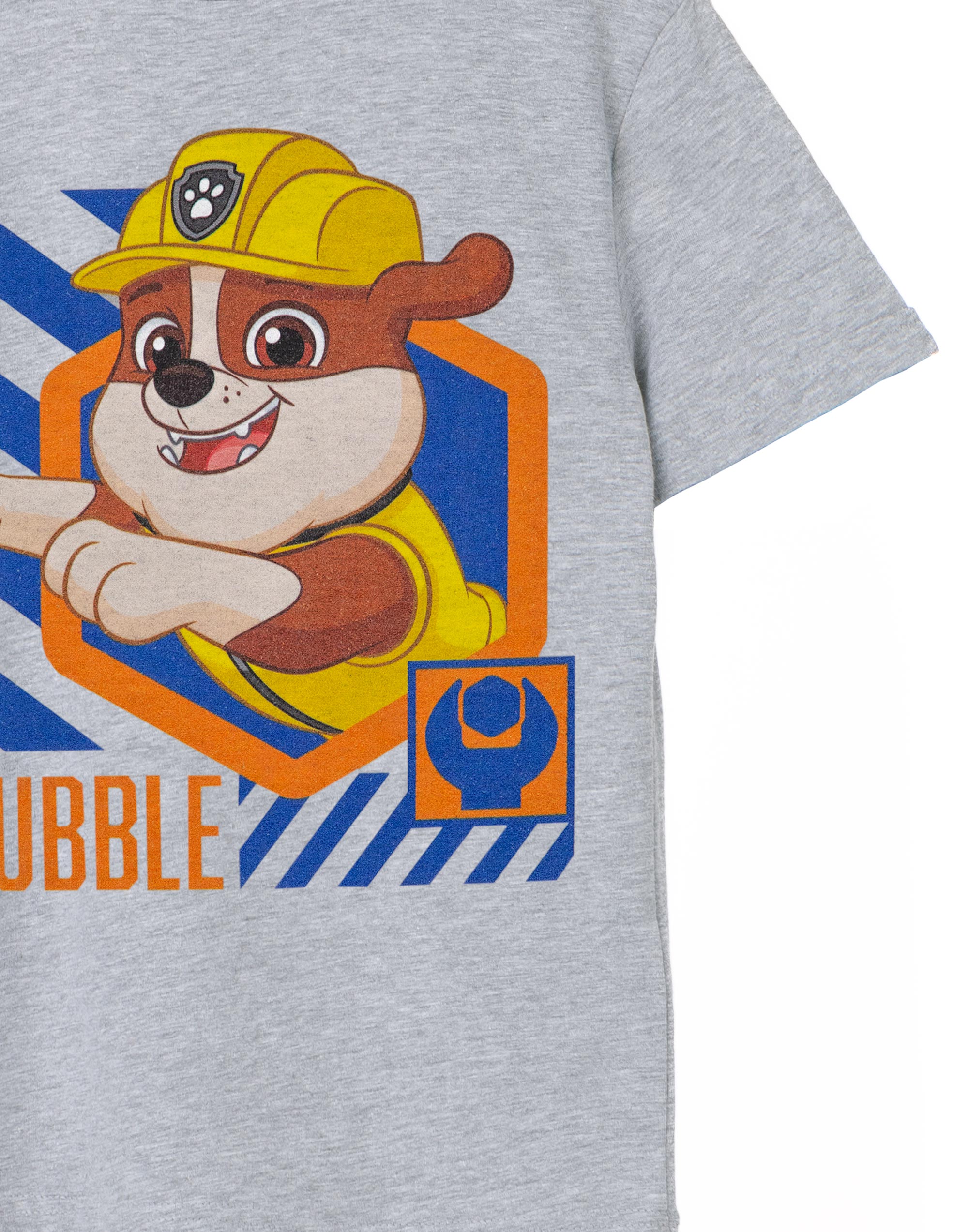 Camiseta de manga corta Paw Patrol gris escombros para niños - Imagen 14 de 28