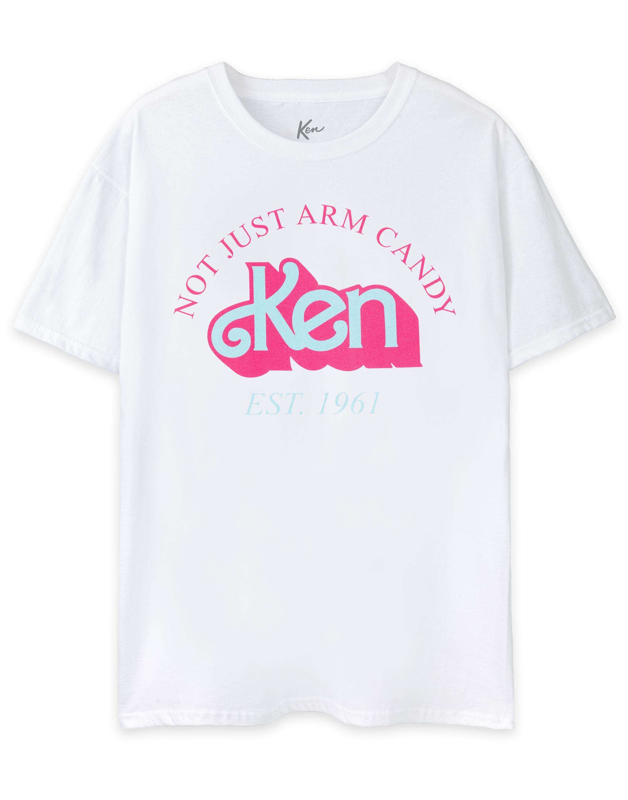 Barbie Blanca Ken Brazo Caramelo Retro Manga Corta Camiseta Para Hombre - Imagen 10 de 45