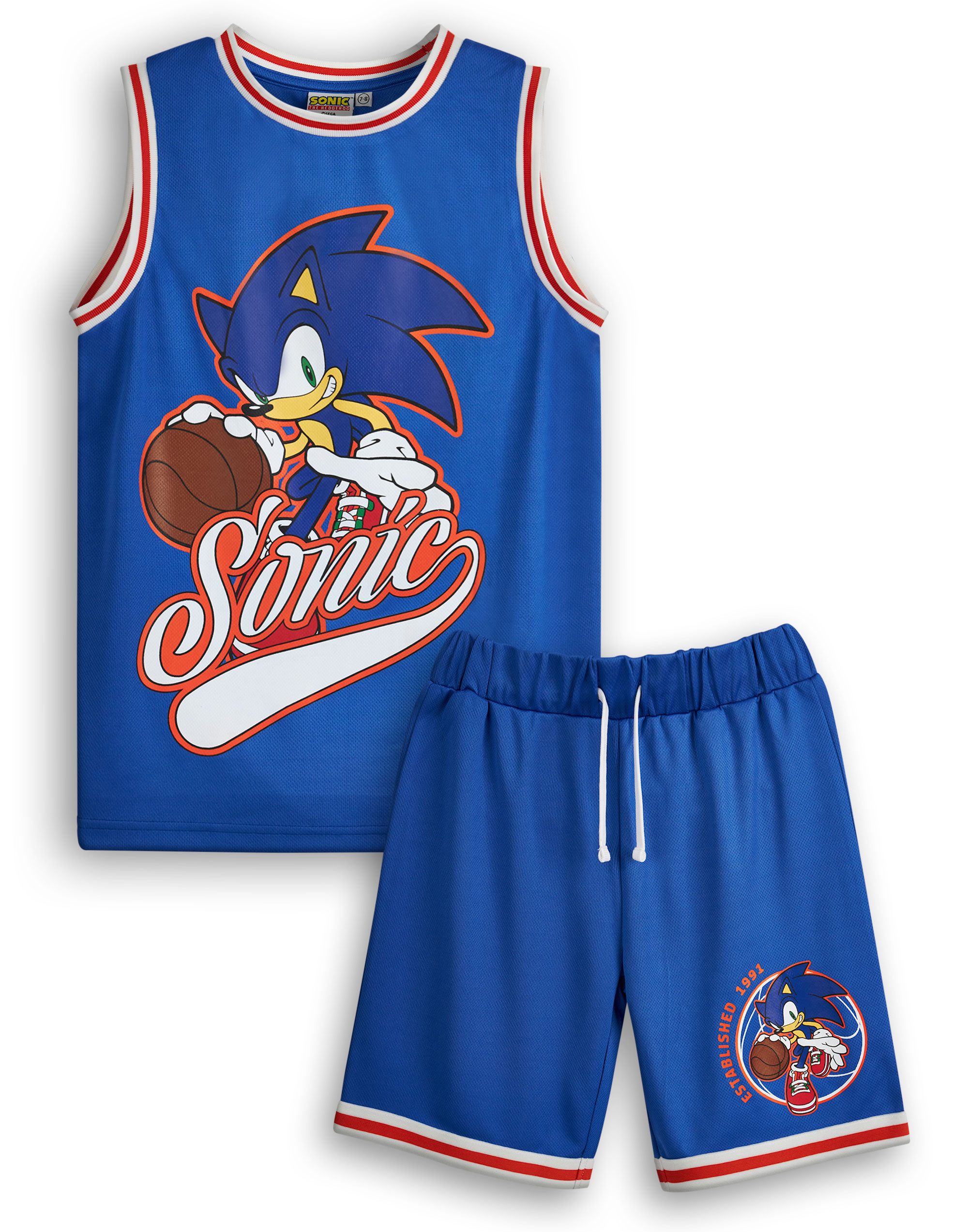 Sonic the Hedgehog Blau Figur 2 Stück Basketball Set Jungen - Bild 1 von 37