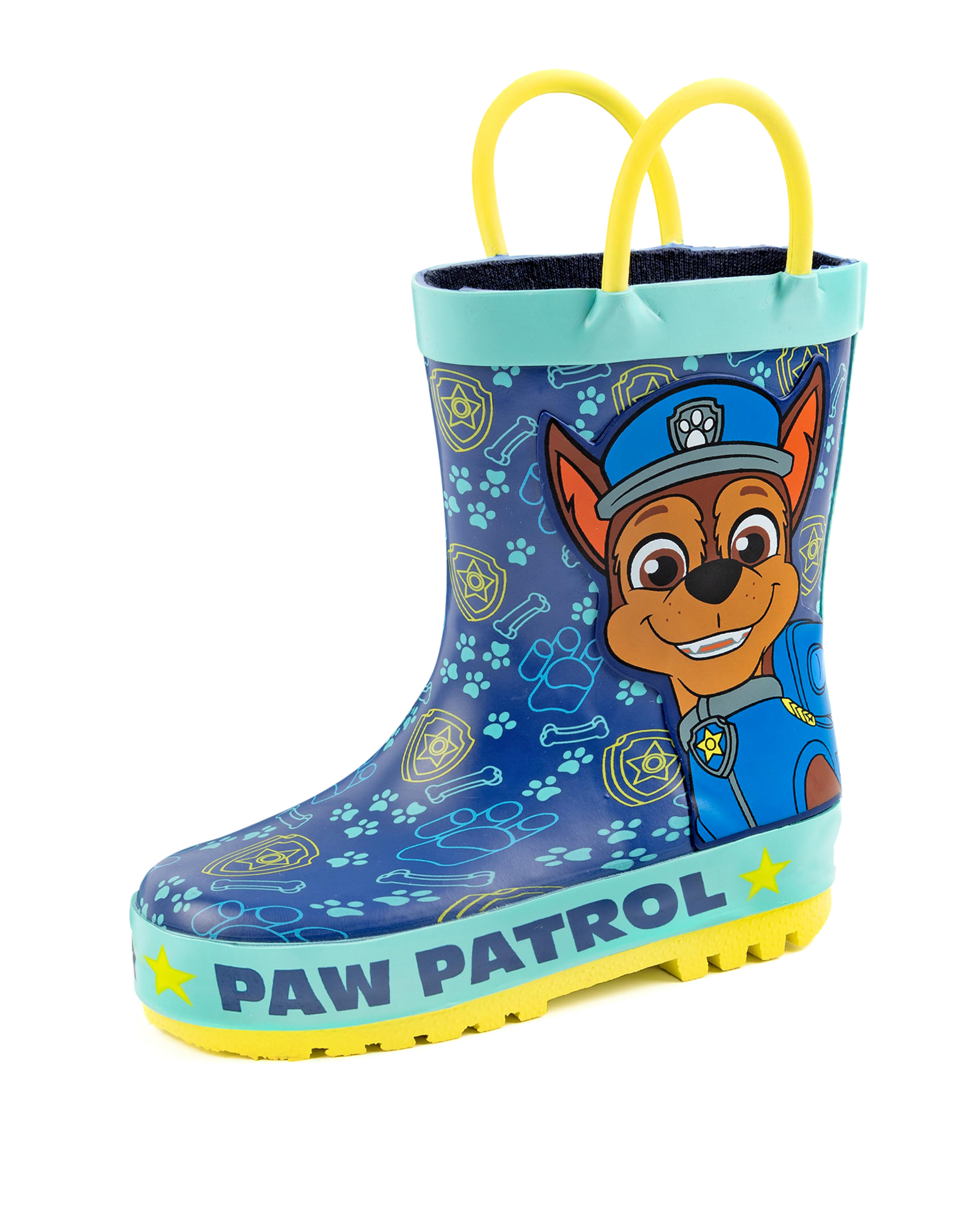 Paw Patrol Gummistiefel blau Chase Grafik mit Henkeln Jungen - Bild 1 von 10