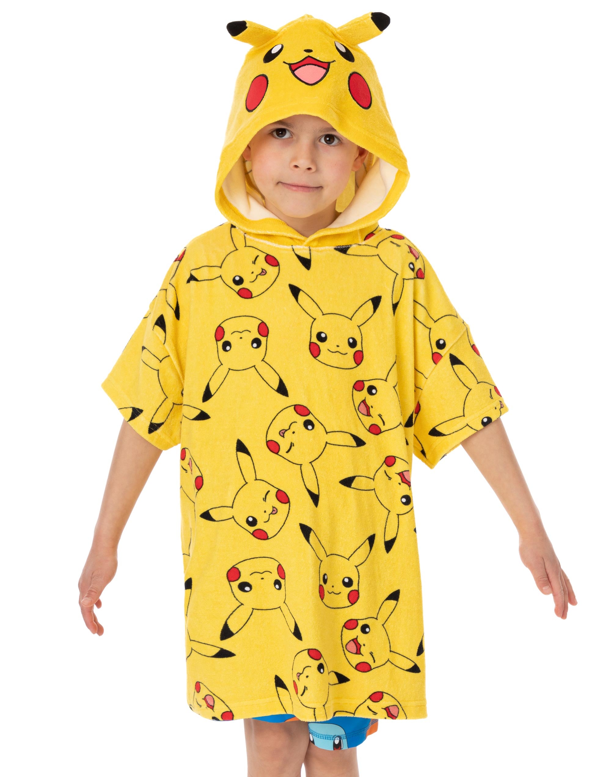Toalla Poncho Pokemon Amarillo Unisex Niños - Imagen 10 de 21