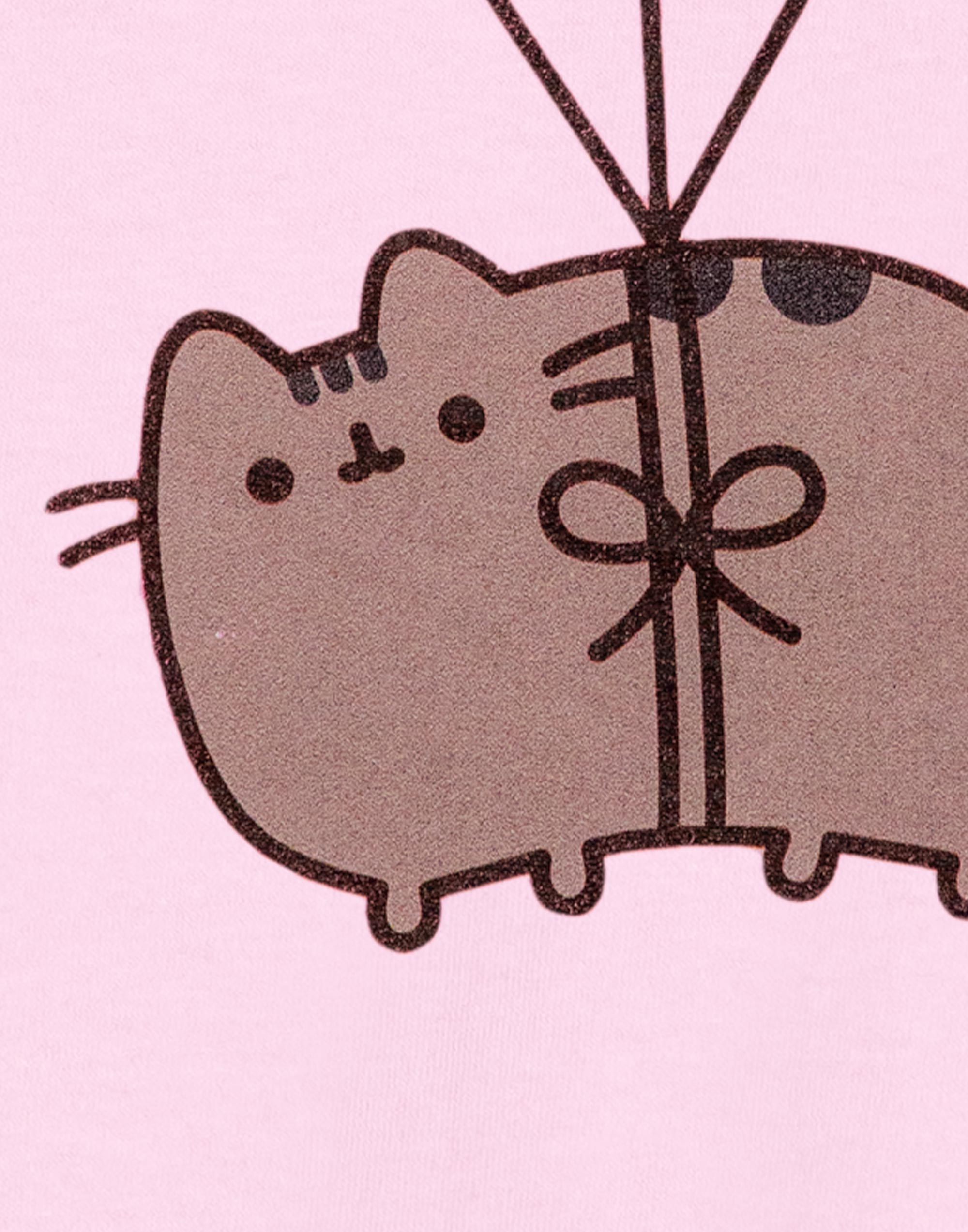 Camiseta manga corta Pusheen Pink Bye Balloons niñas - Imagen 16 de 28