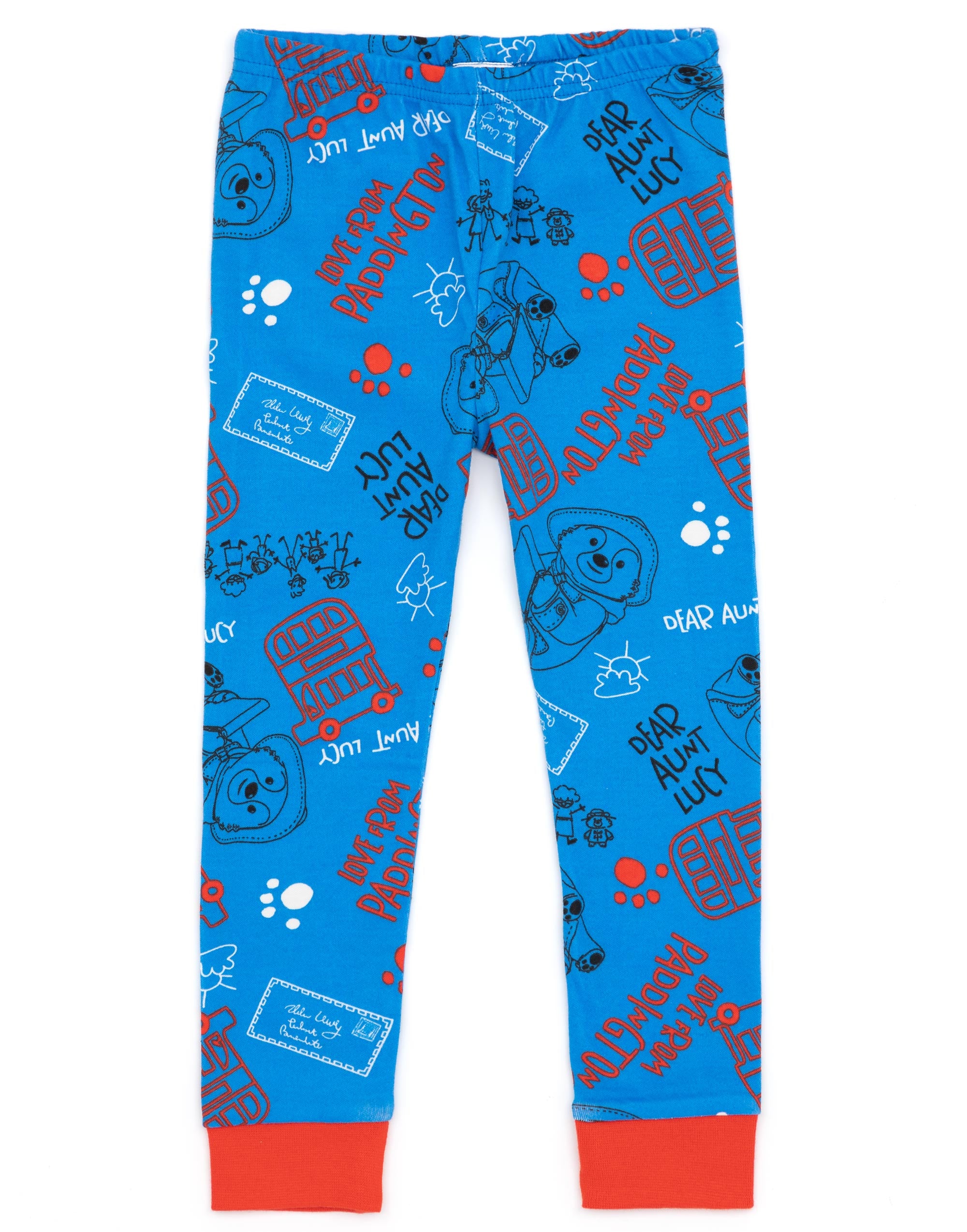 Paddington Bear Paddington Long Sleeve Long Leg Pyjama Set Unisex Kids - Picture 14 of 20