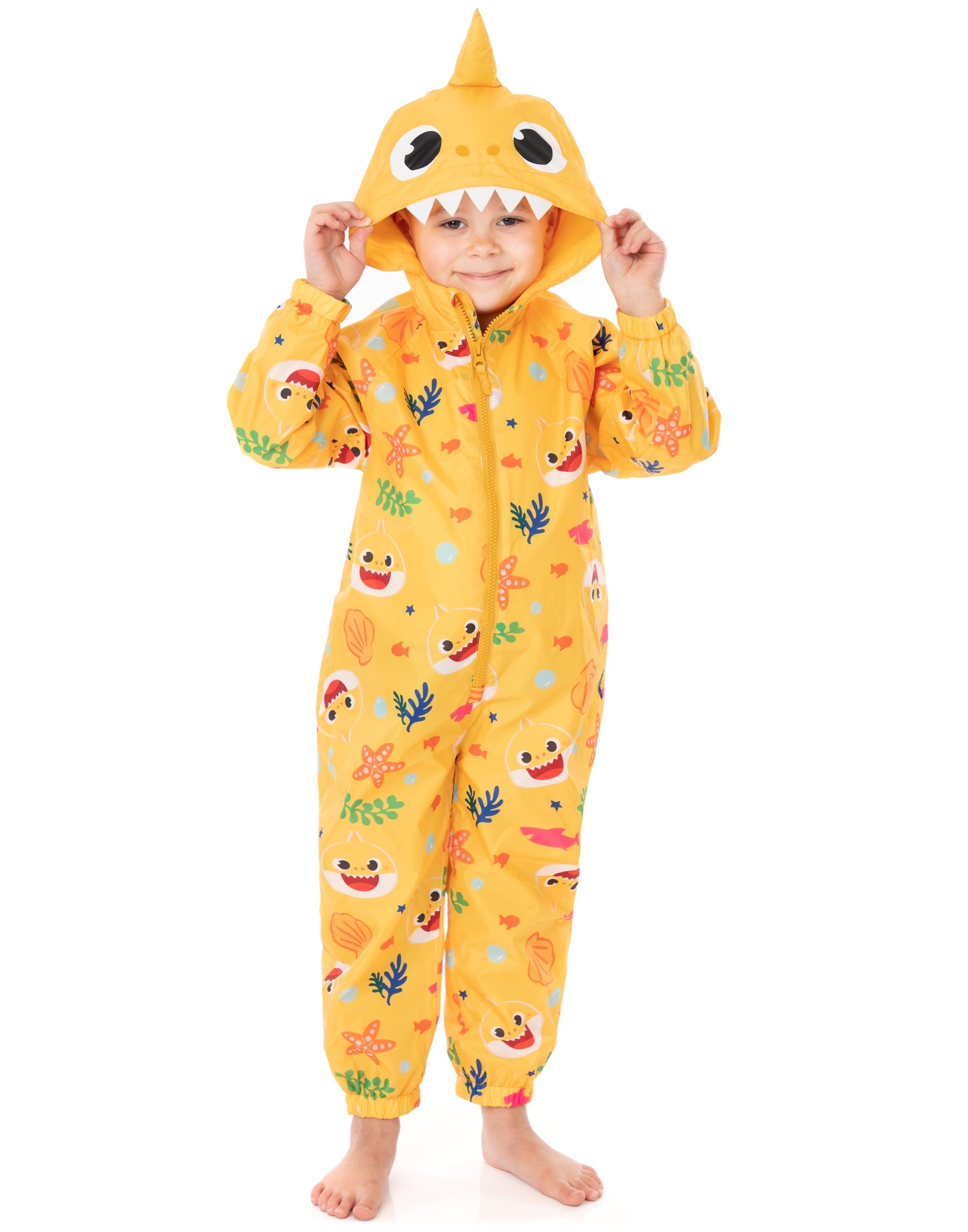 Traje charco personaje amarillo tiburón bebé unisex niños - Imagen 11 de 46