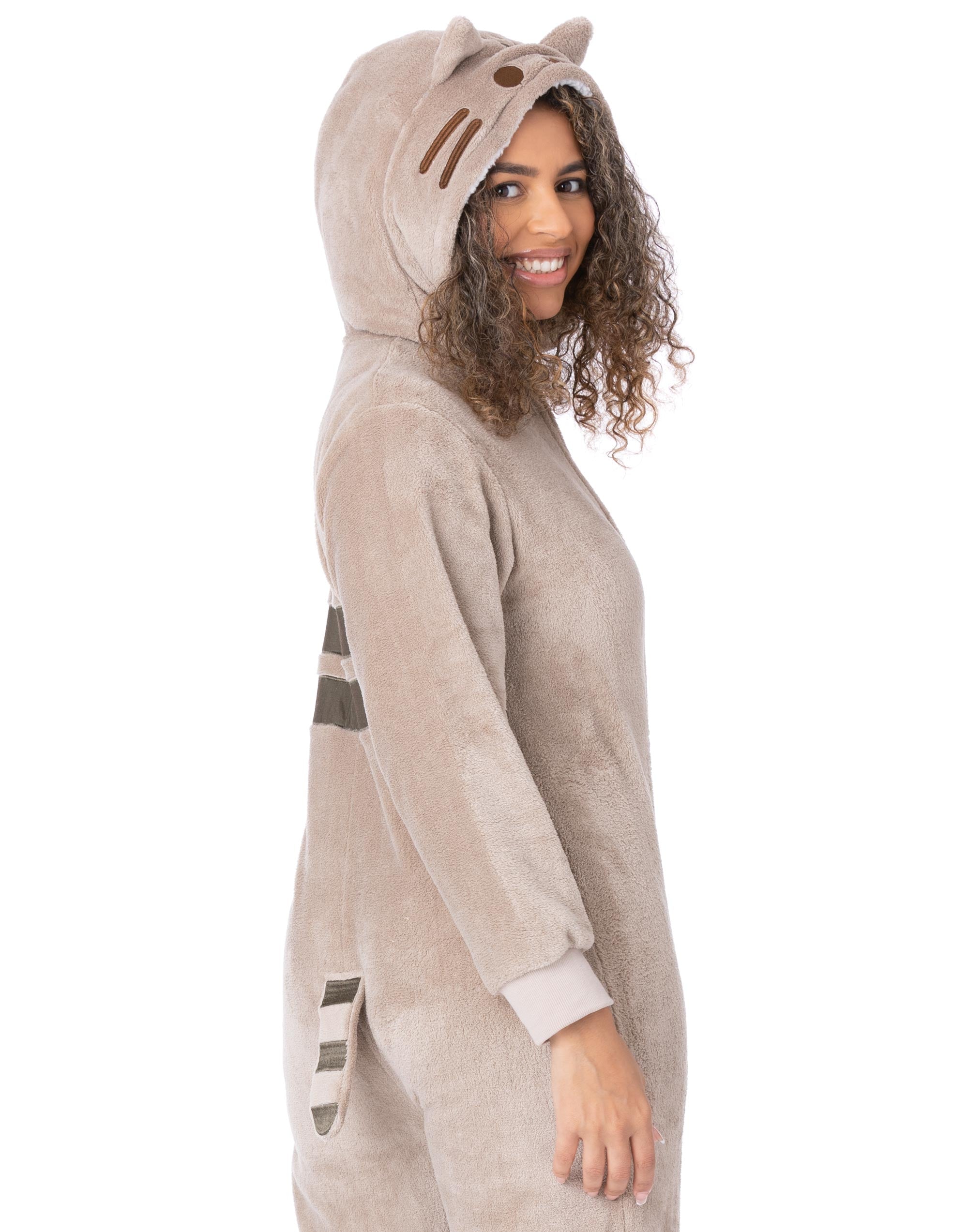 Pusheen Brown Pusheen The Cat All In One Jumpsuit Womens - Bild 14 von 37