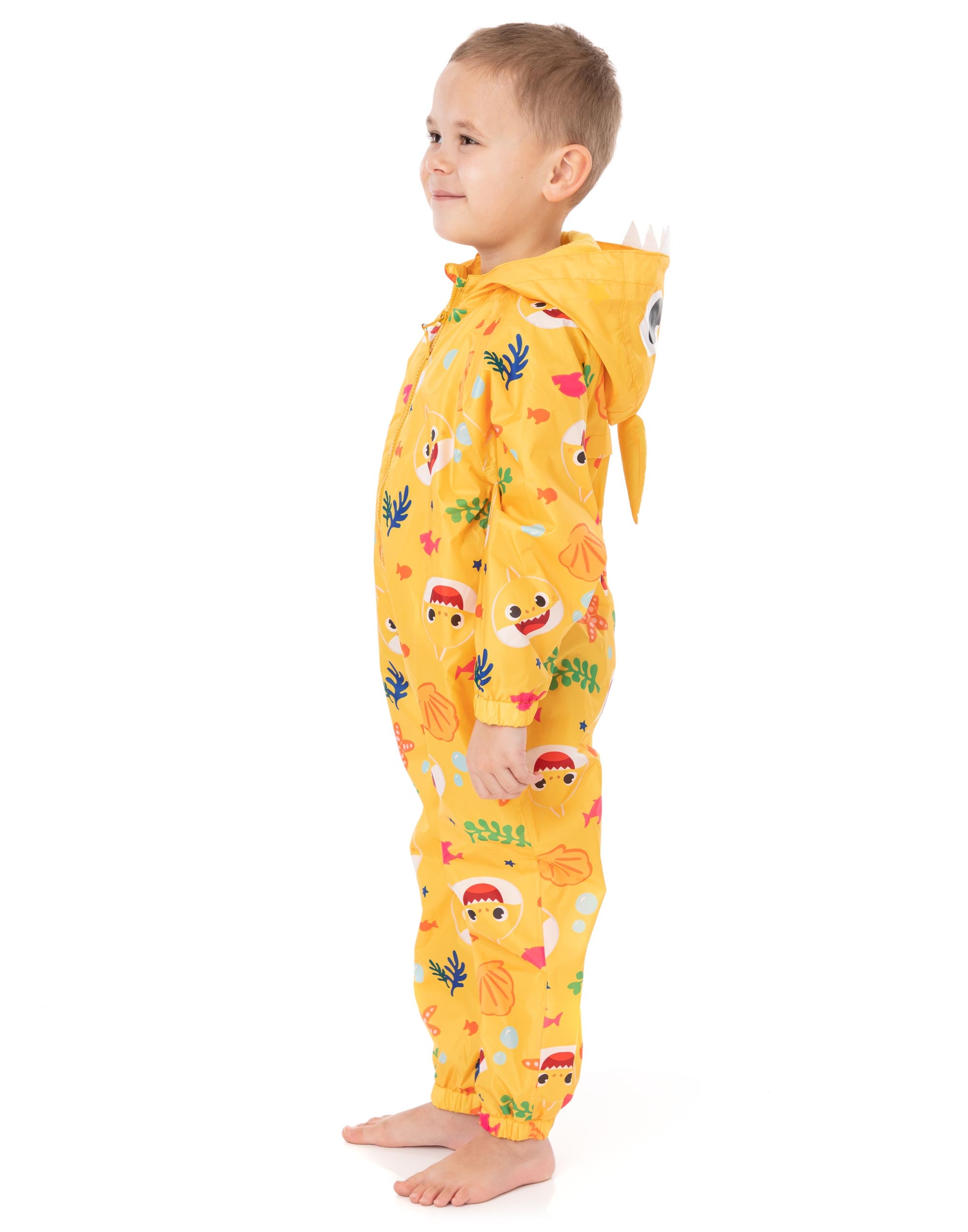 Traje charco personaje amarillo tiburón bebé unisex niños - Imagen 13 de 46