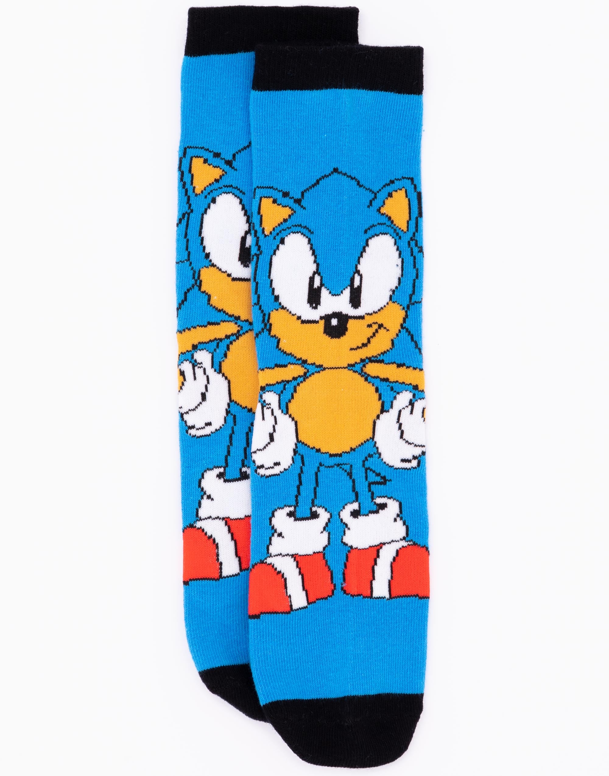 Sonic the Hedgehog Sonic Mens 7-11 UK Calf Socks Set of 3 - Picture 10 of 12