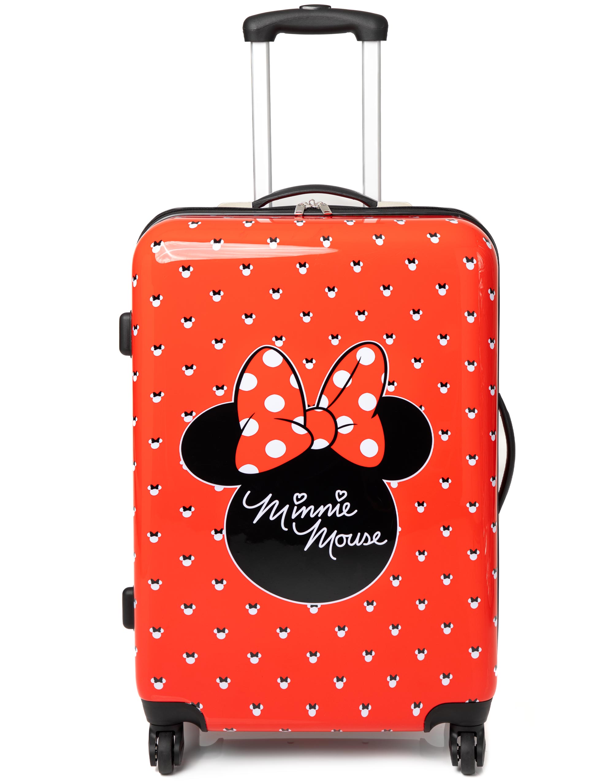 Disney Red Minnie Mouse Small Suitcase Womens