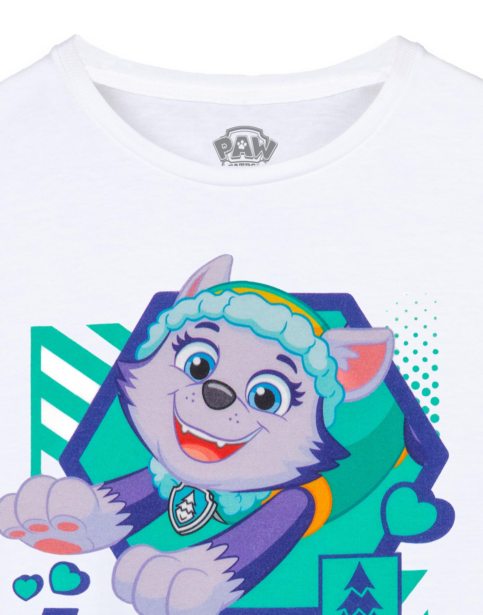 Camiseta Paw Patrol Everest blanca manga corta niñas - Imagen 13 de 28