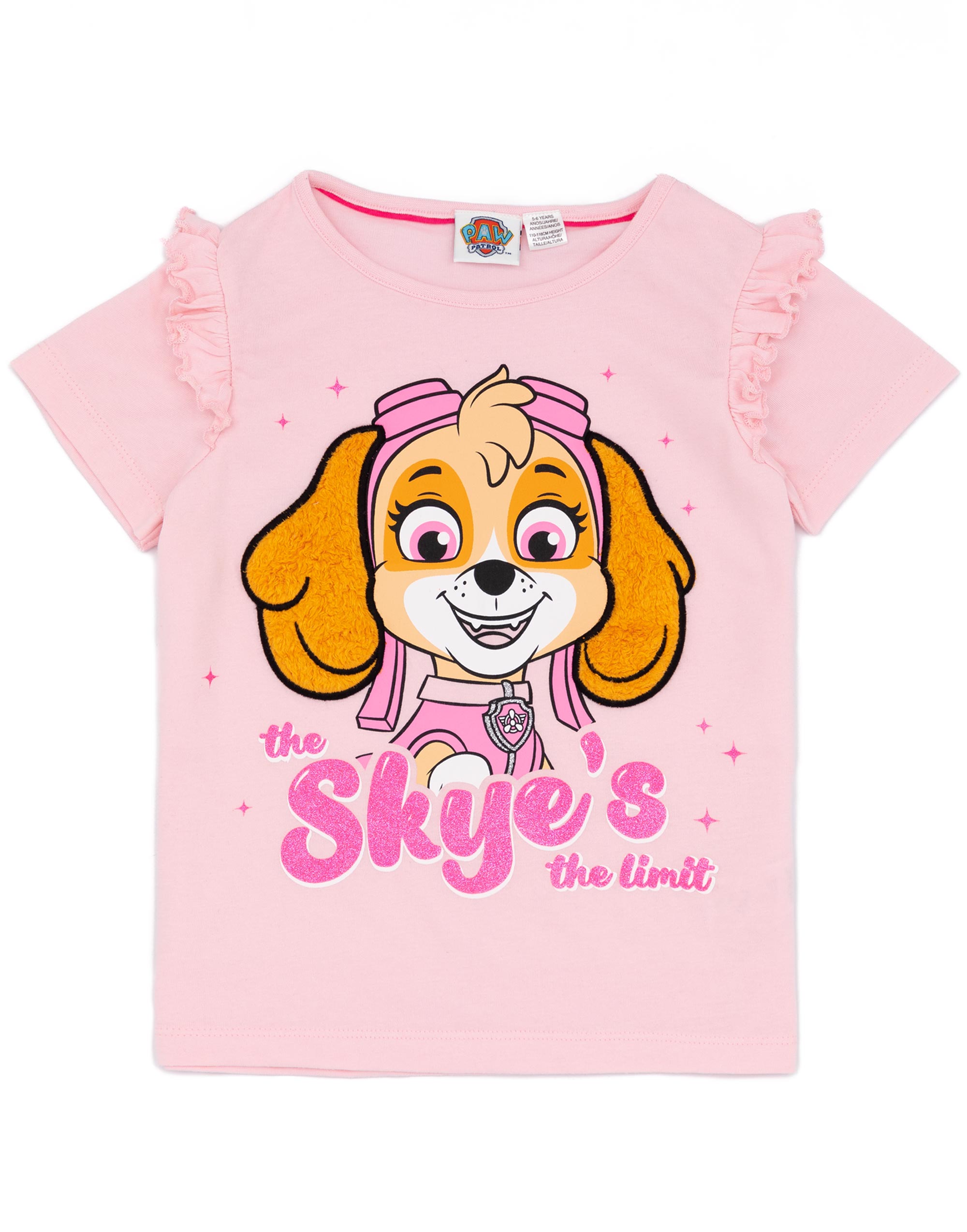 Conjunto de pijama Paw Patrol rosa Skye manga corta pierna corta niñas - Imagen 11 de 39