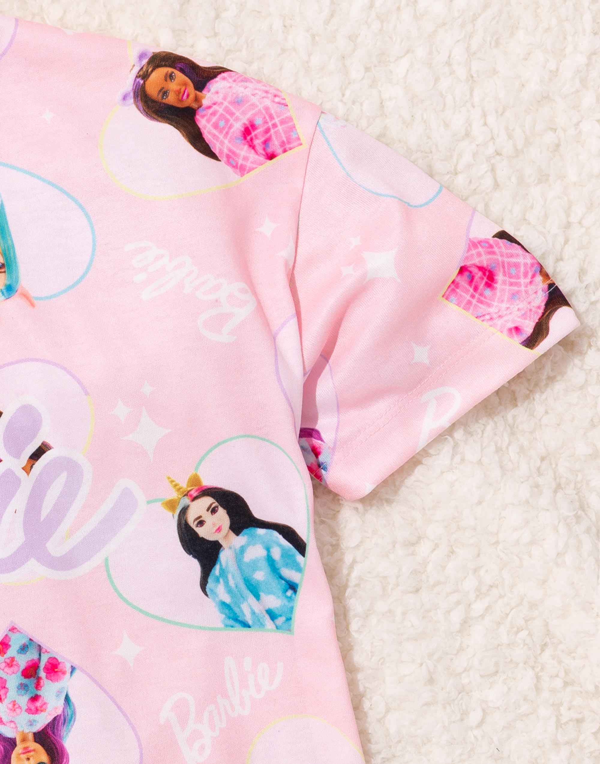 Camisón Barbie rosa manga corta niñas - Imagen 14 de 39