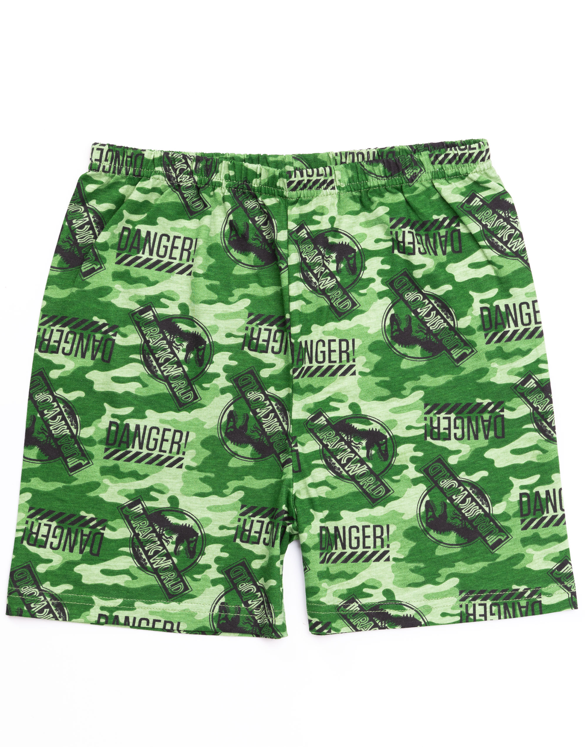 Jurassic World Black Camo Logo Print Short Sleeve Short Leg Pyjama Set Boys - Picture 8 of 44
