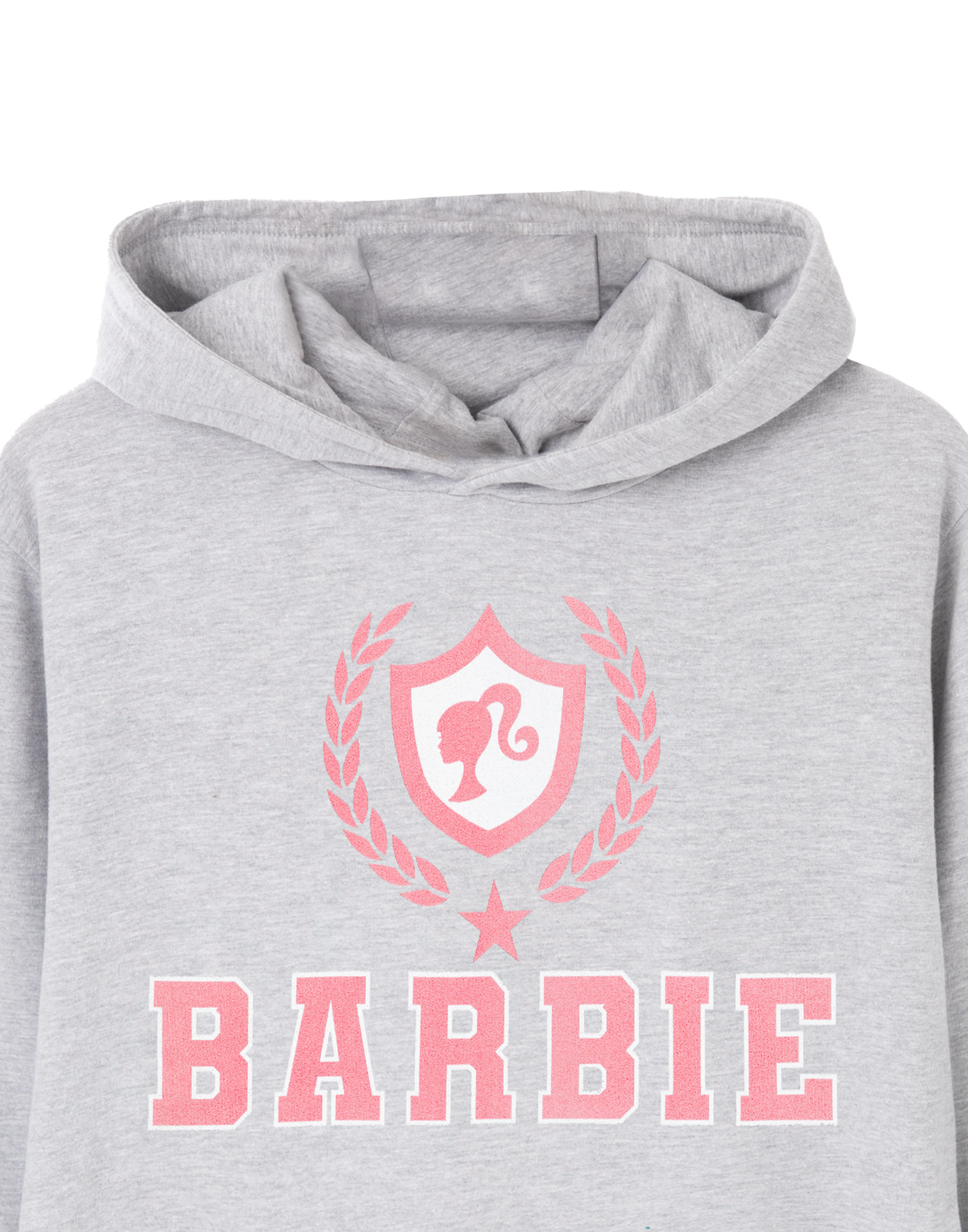 Barbie Grey Collegiate Logo Hoodie Womens - Picture 17 of 53