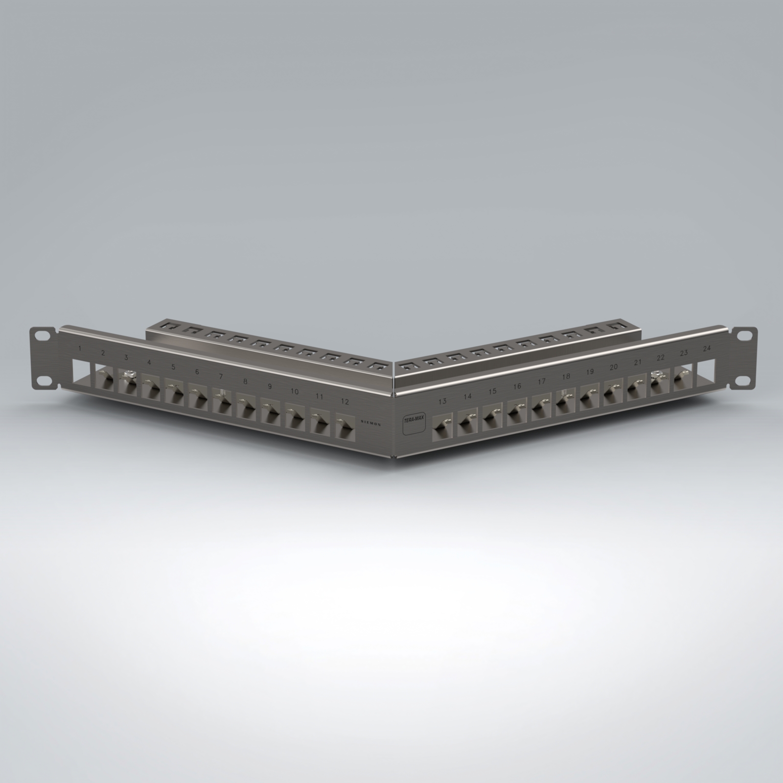TM-PNLZA-24 - TERA-MAX Shielded Patch Panels