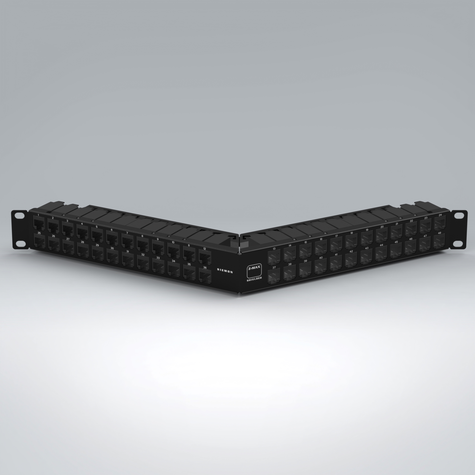 Z6AS-PNLA-U48K - Z-MAX™ Shielded Patch Panels