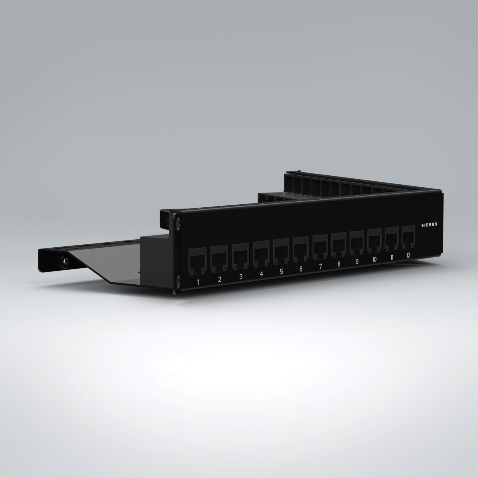 Lienel 集合パネル Z6AS-PNLA-24K - Z-MAX™ Shielded Patch Panels