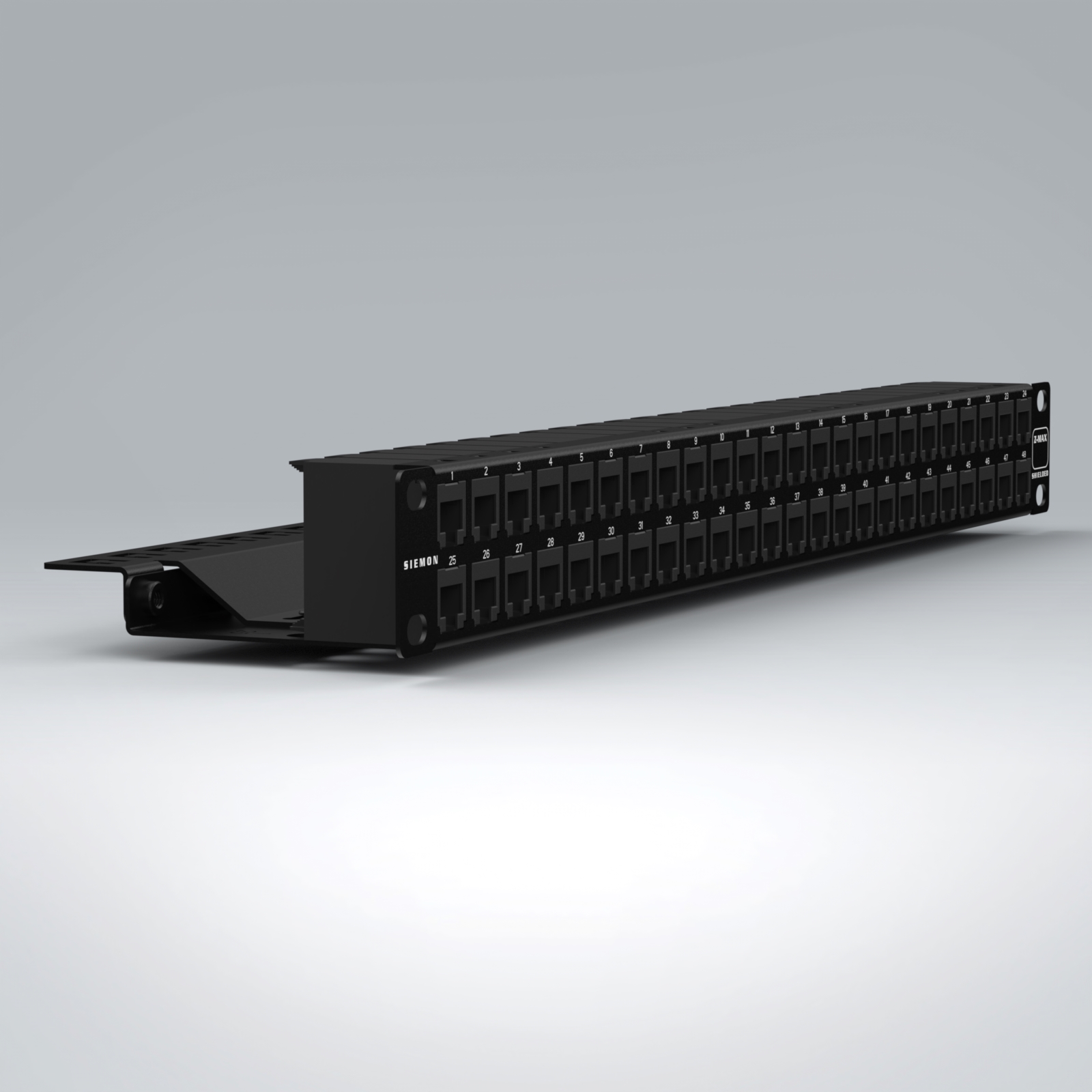 ZS-PF-48 - Z-MAX™ Shielded Patch Panels