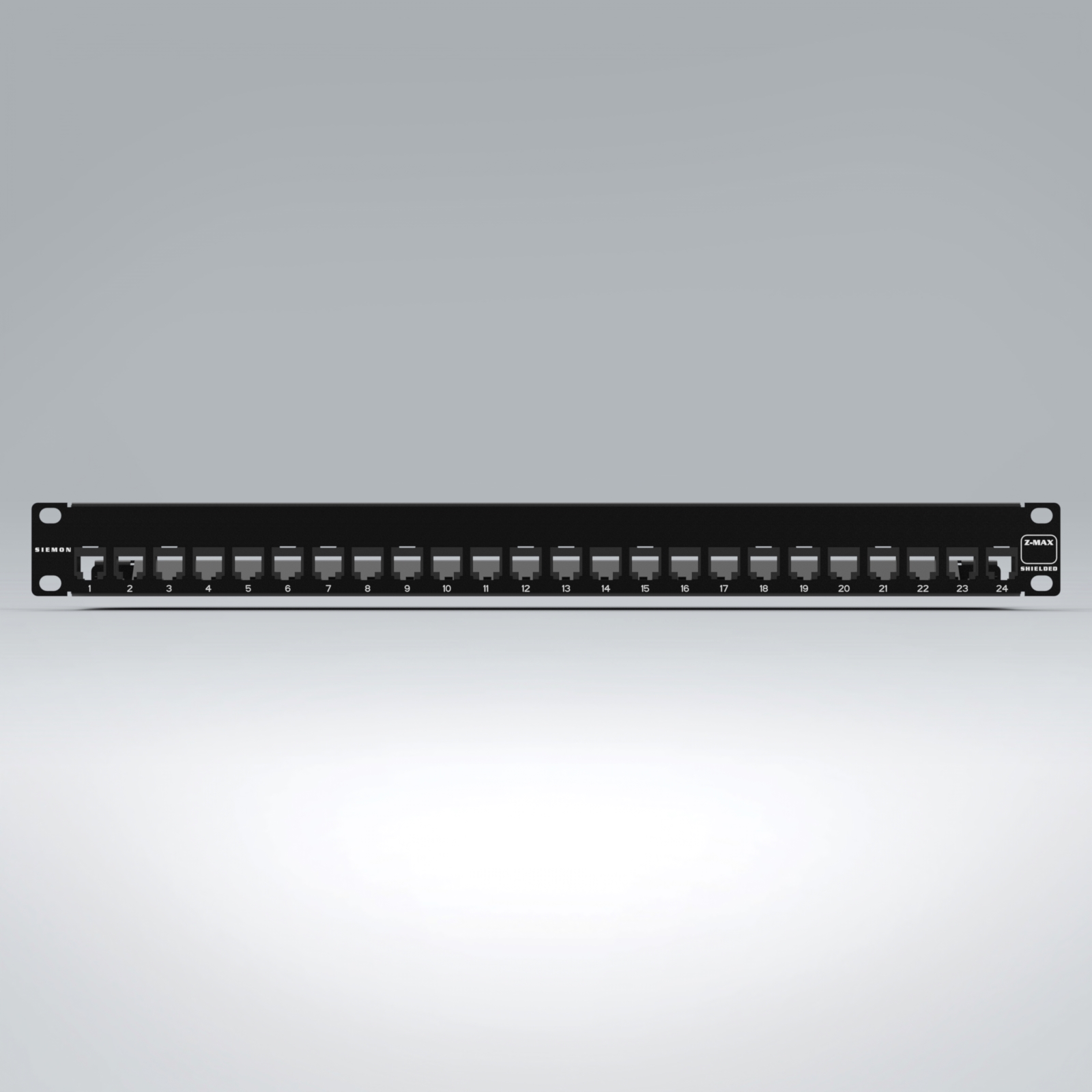 ZS-PF-24 - Z-MAX™ Shielded Patch Panels