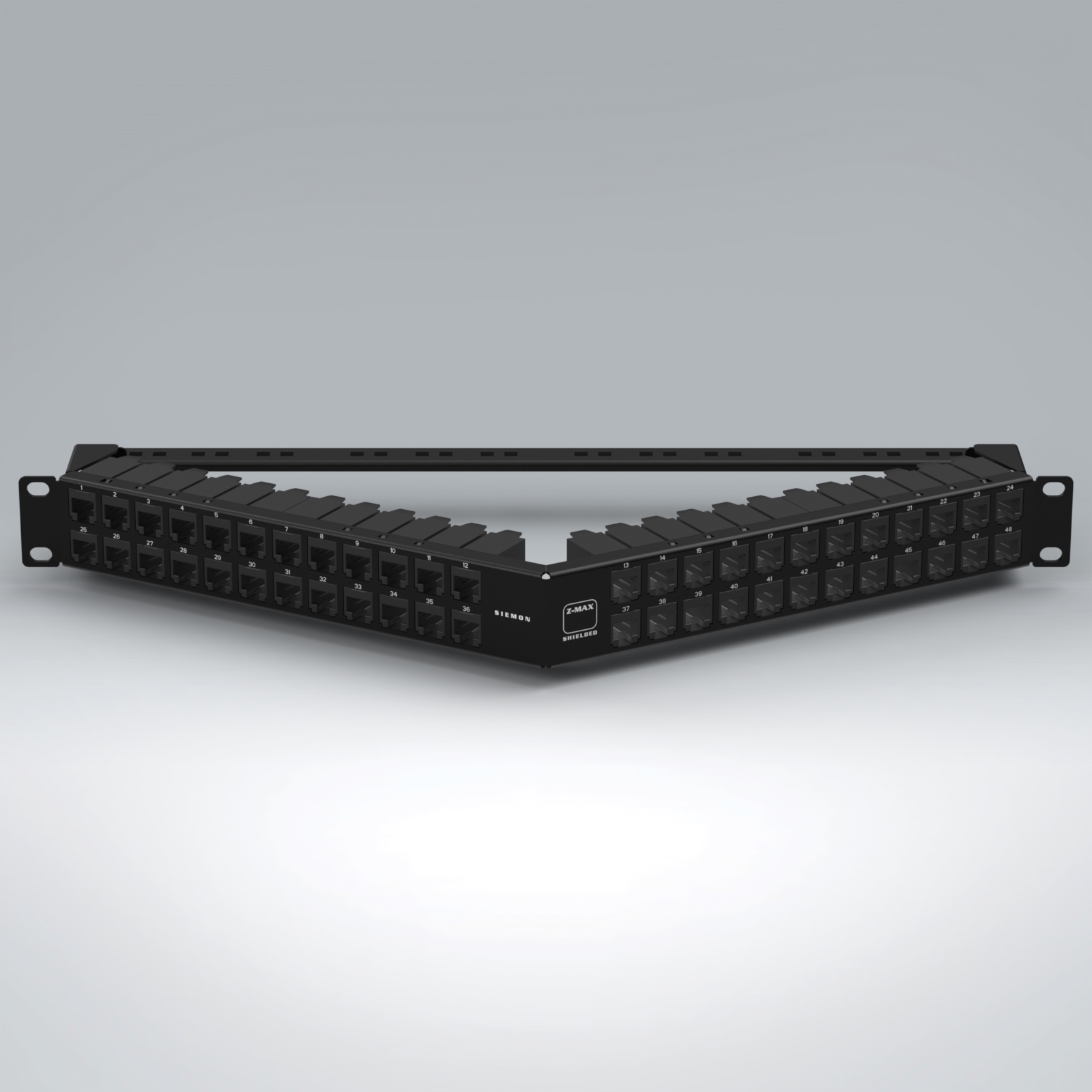 ZS-PA-48 - Z-MAX™ Shielded Patch Panels